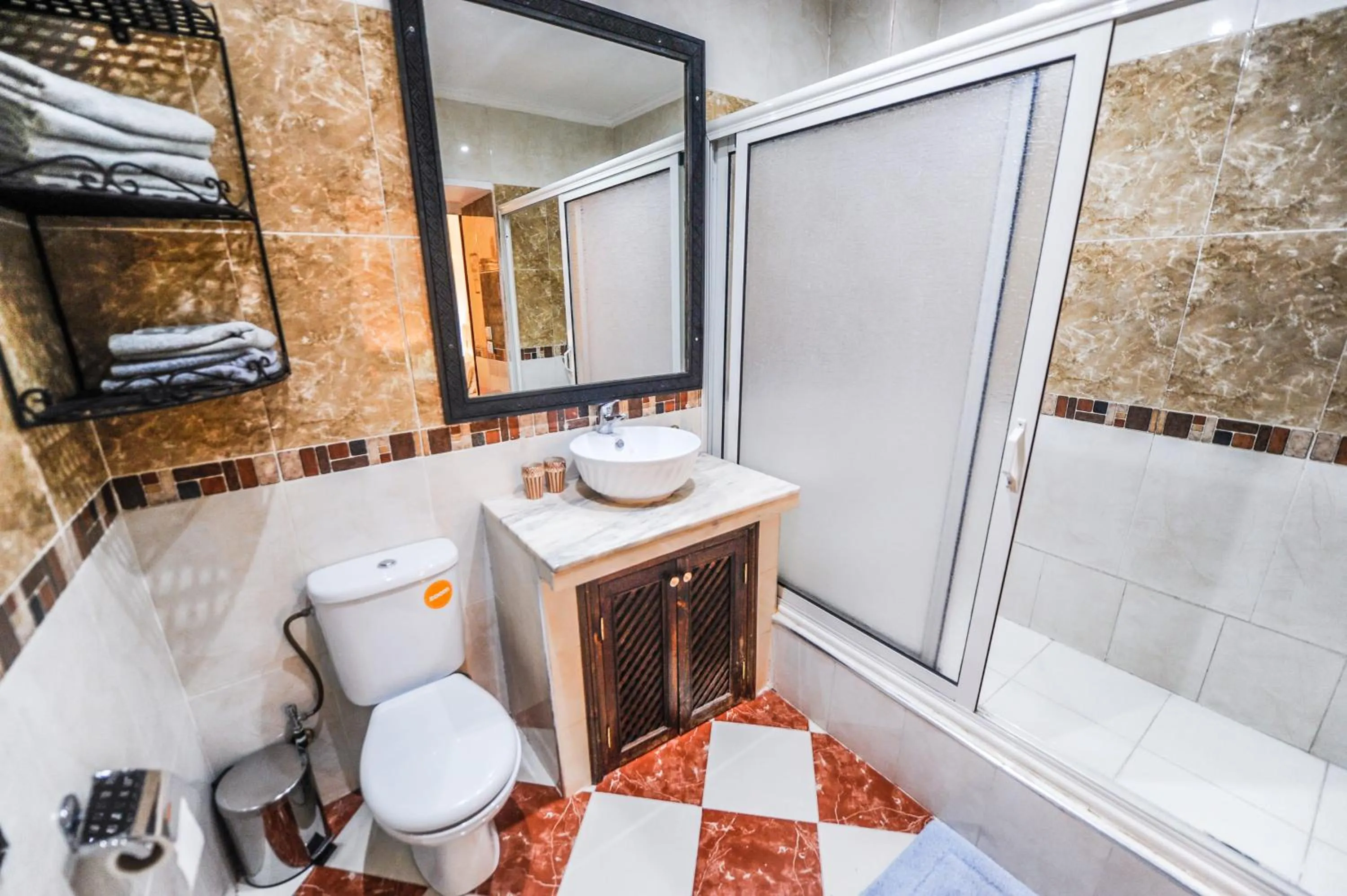 Bathroom in Riad Errabii & Spa