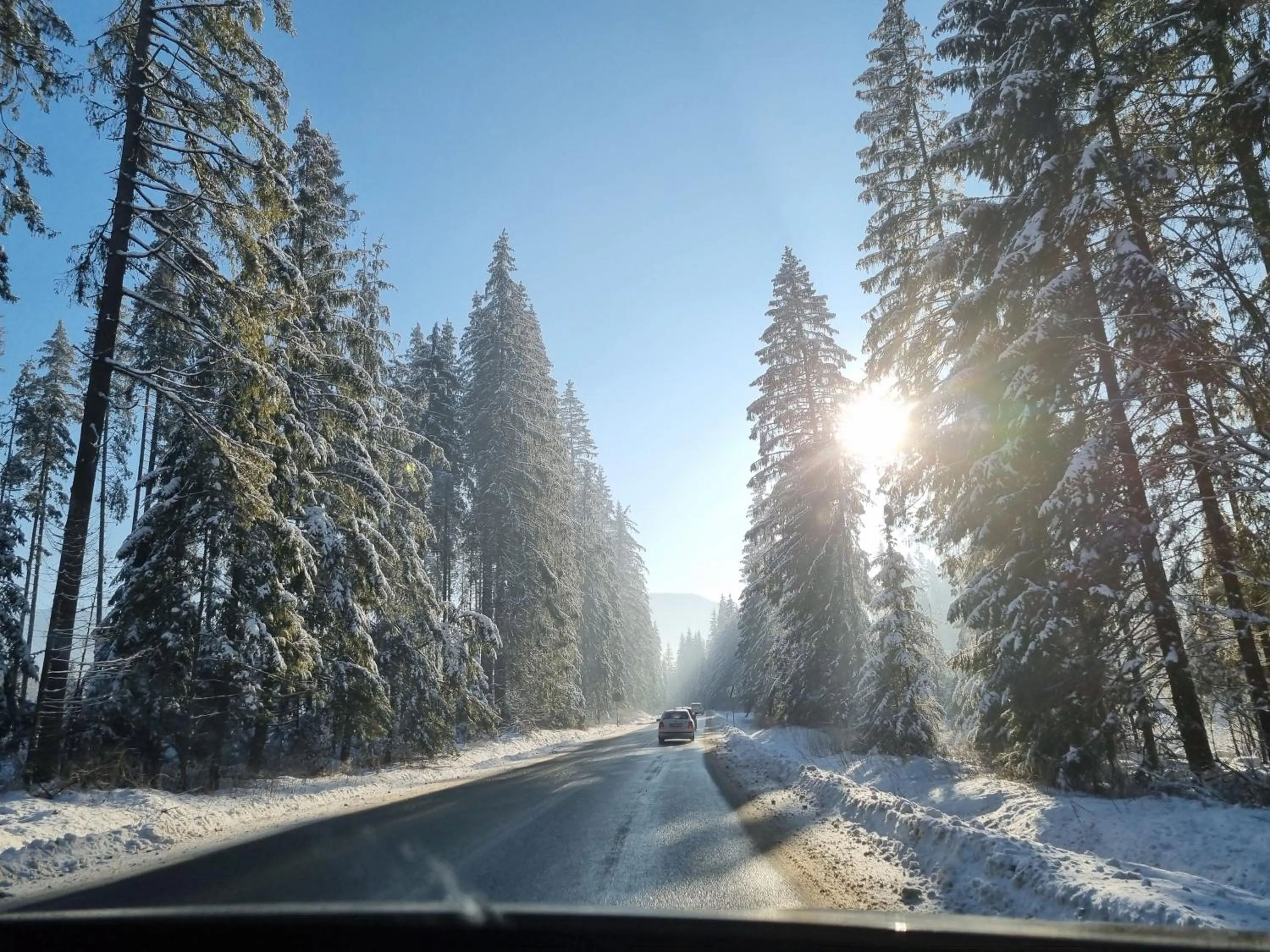 Winter in Zajazd Józef
