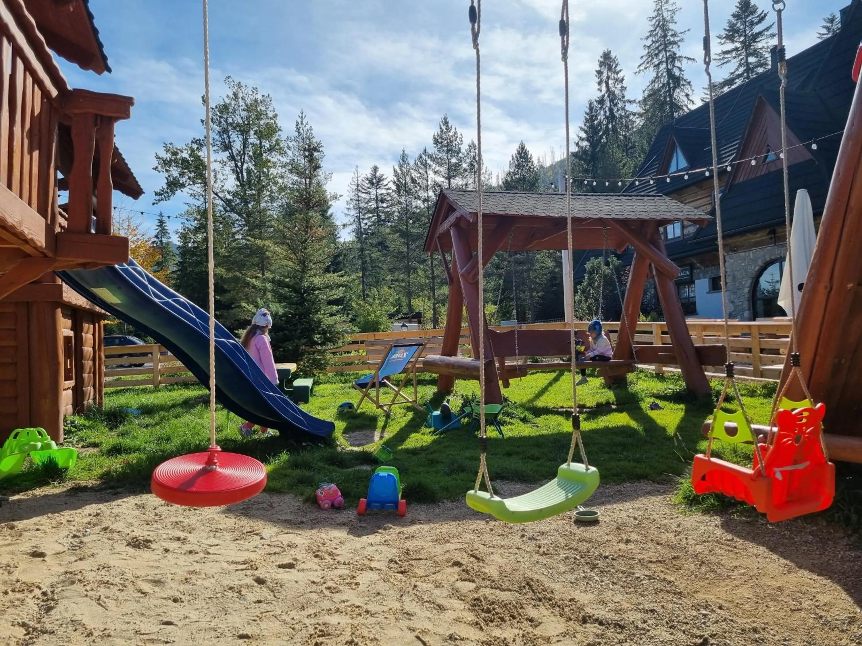 Children play ground in Zajazd Józef