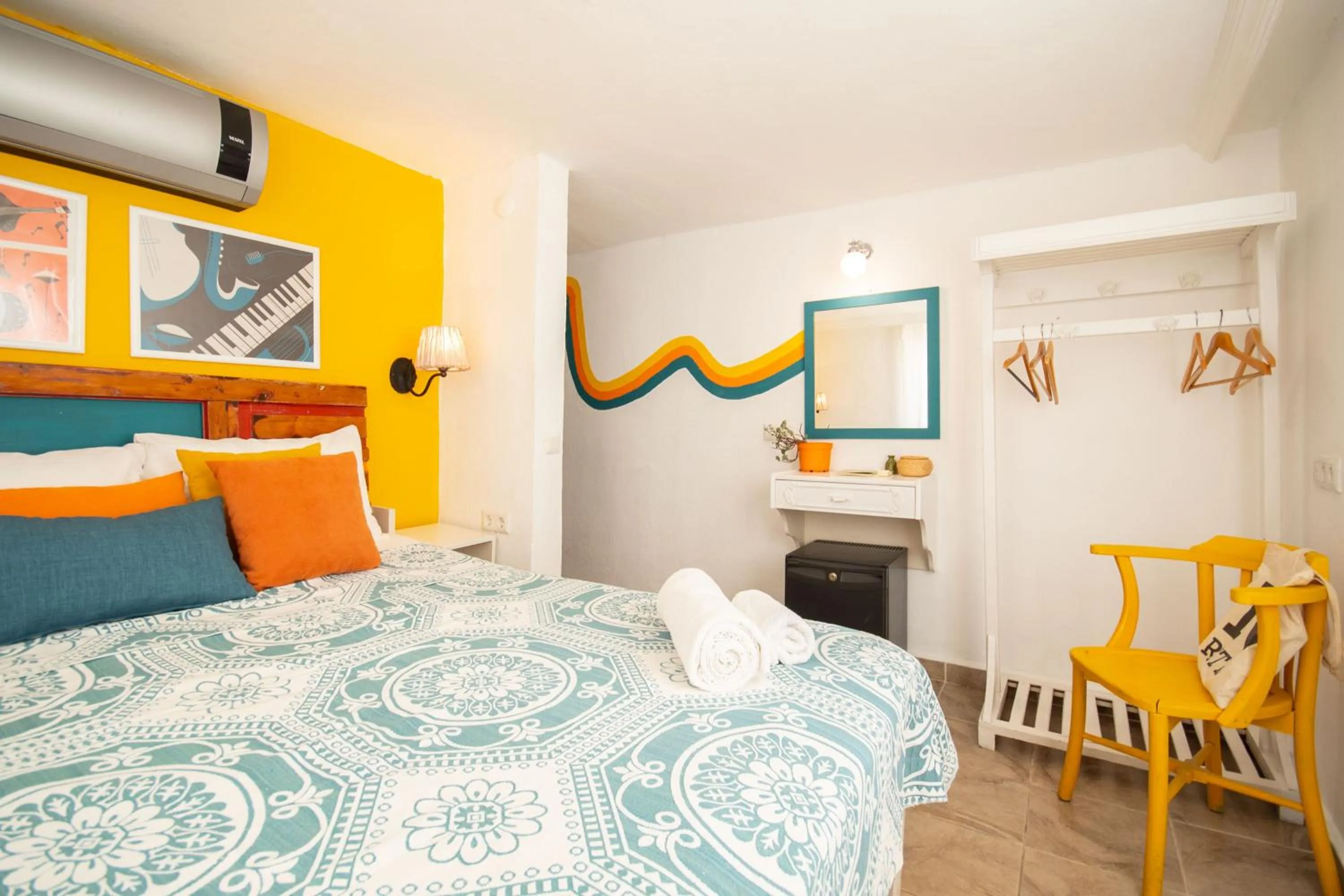 Bed in Kuytu Bed & Breakfast