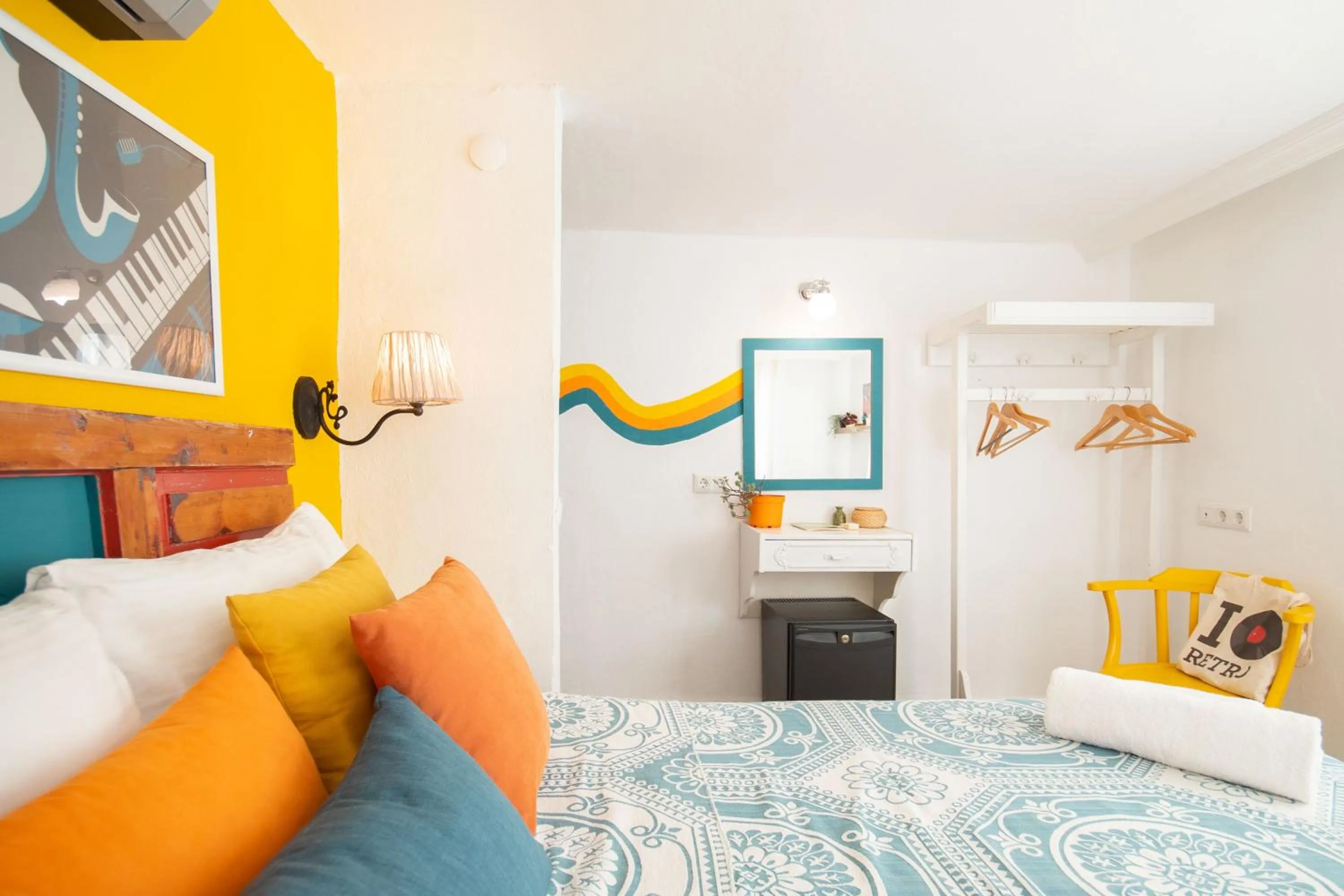 Bed in Kuytu Bed & Breakfast