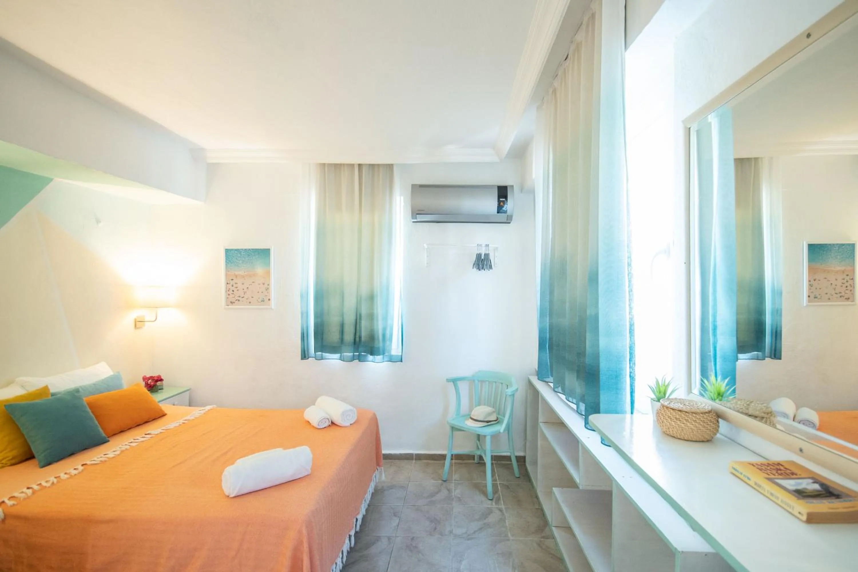 Bed in Kuytu Bed & Breakfast