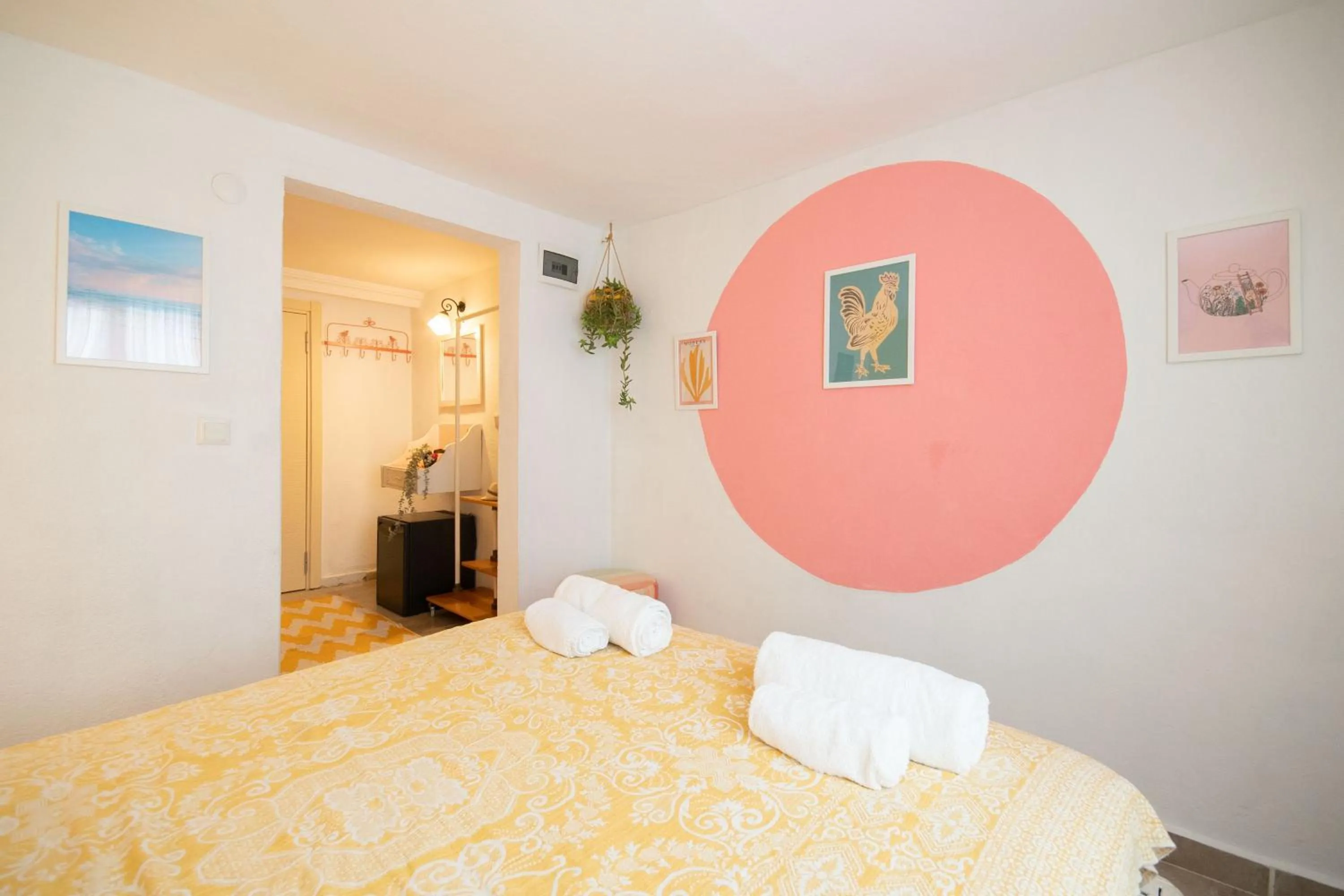 Bed in Kuytu Bed & Breakfast