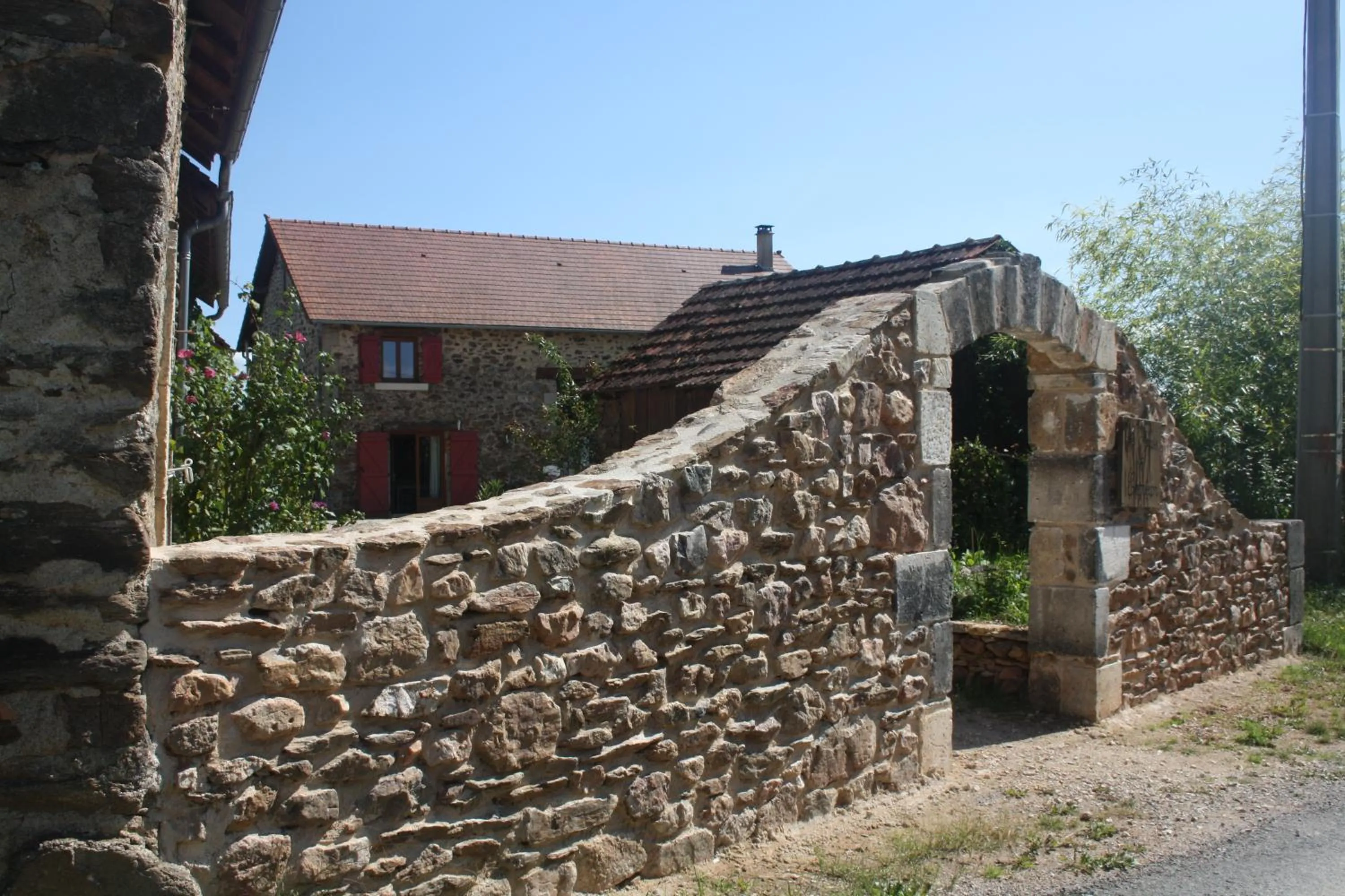 Facade/entrance in B&B Le Relais de Chantecor