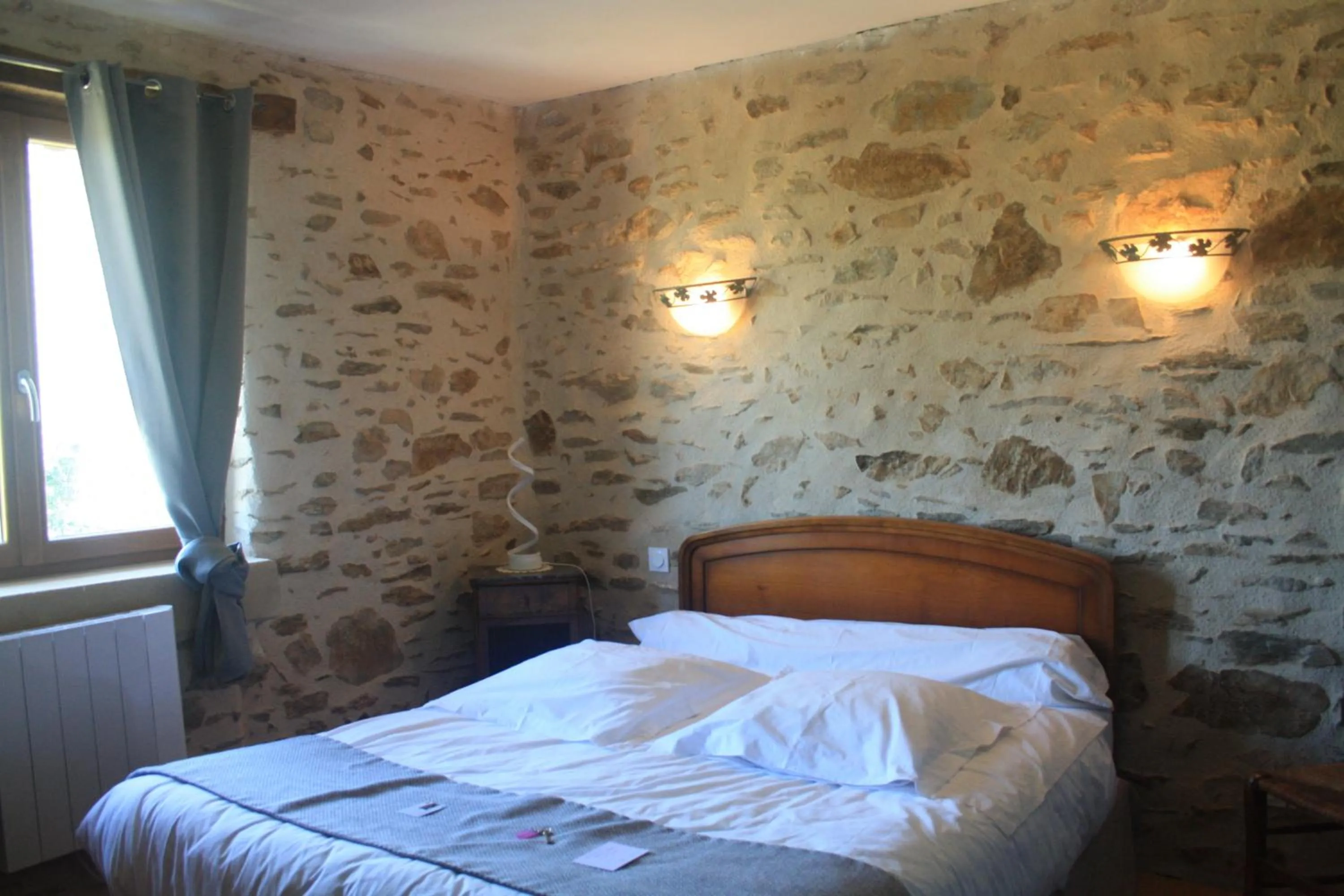 Garden view, Bed in B&B Le Relais de Chantecor