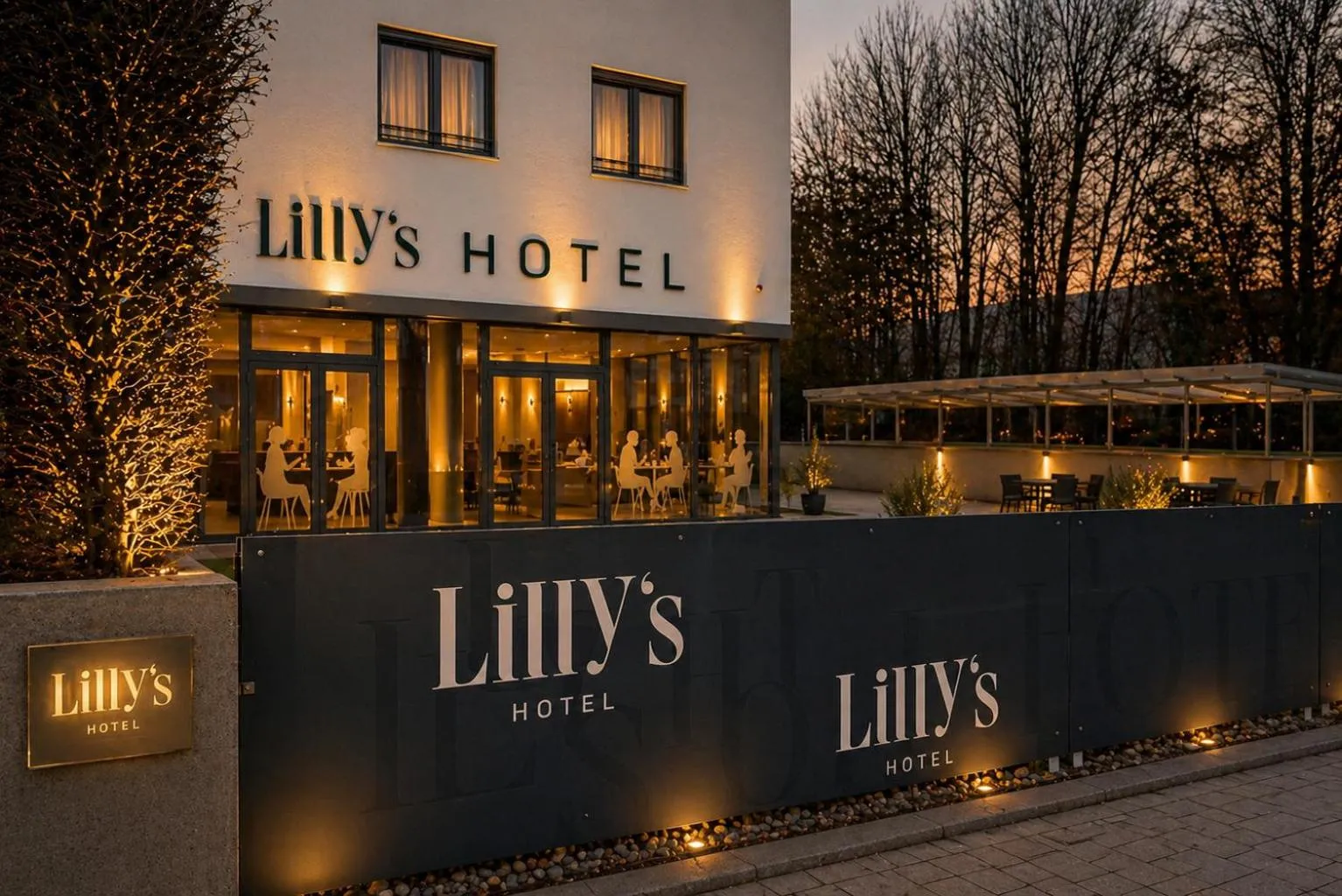 Property building in Lillys Hotel München