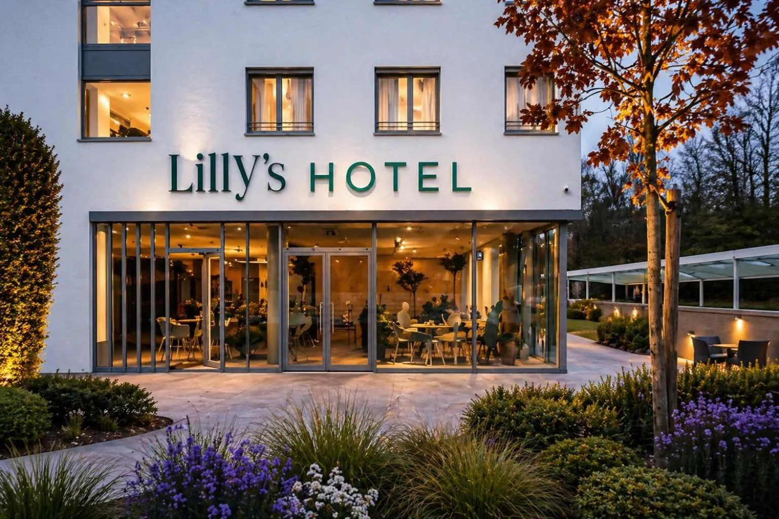 Property building in Lillys Hotel München