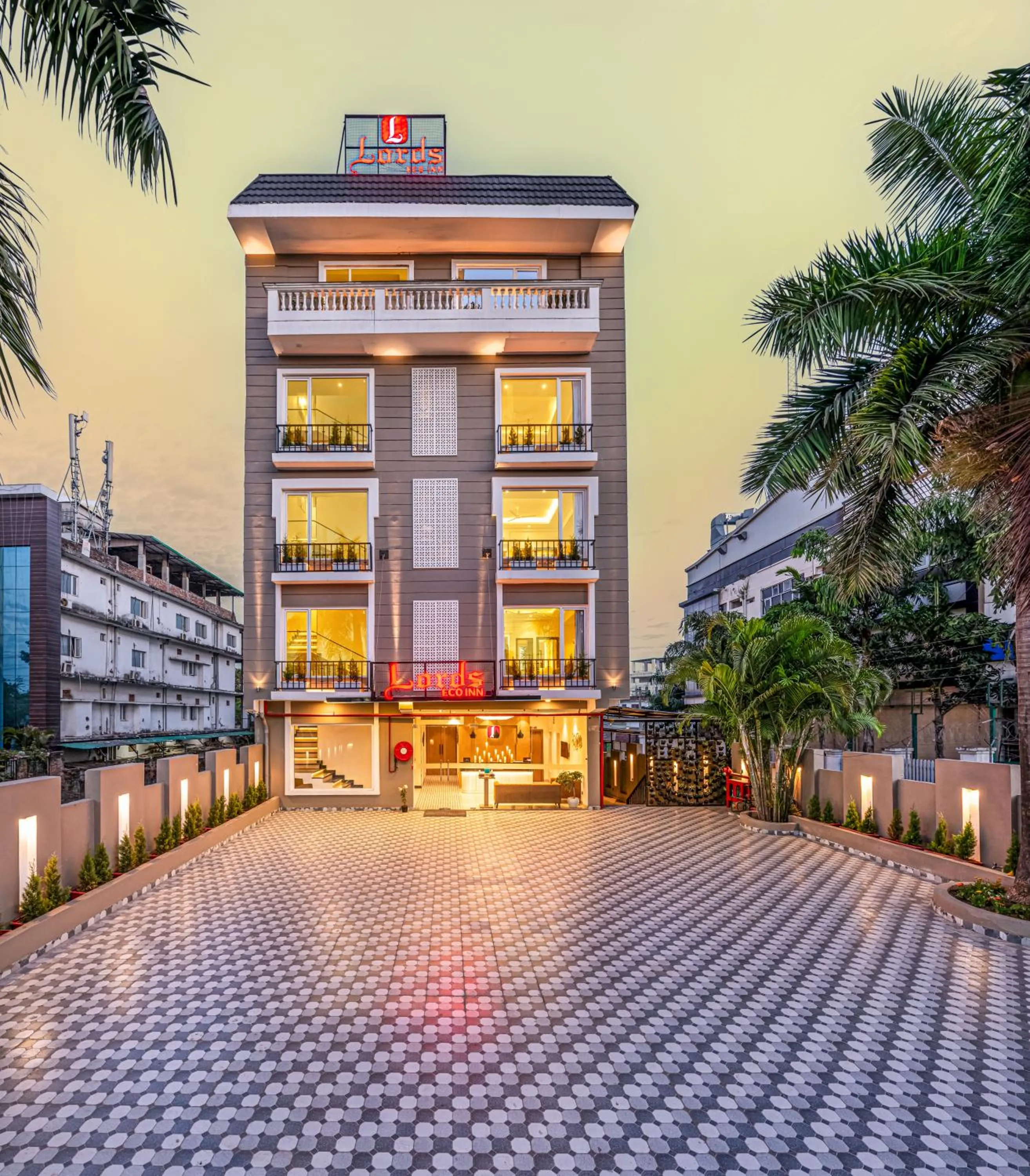 Property building in Lords Eco Inn Dehradun