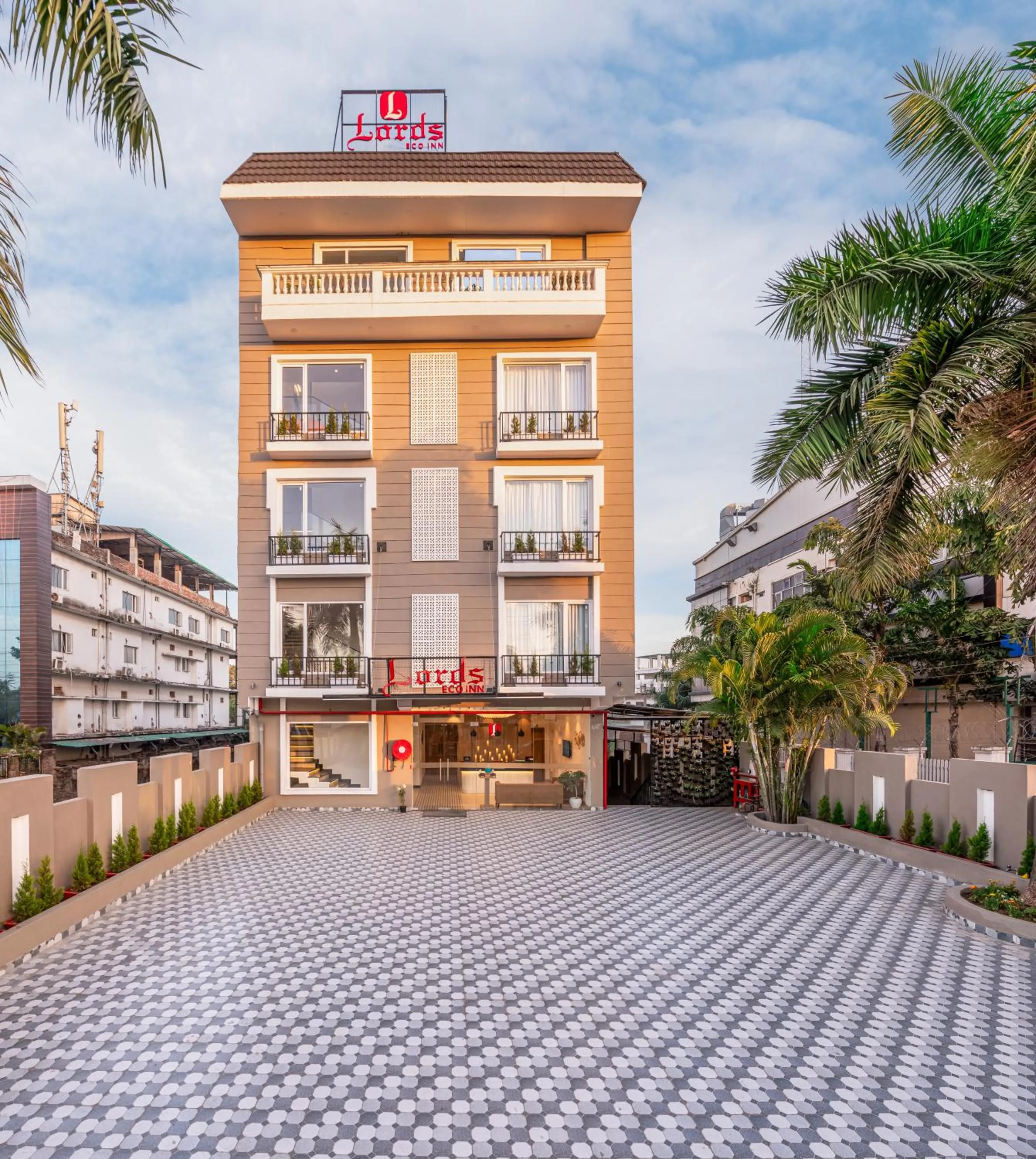 Property building in Lords Eco Inn Dehradun