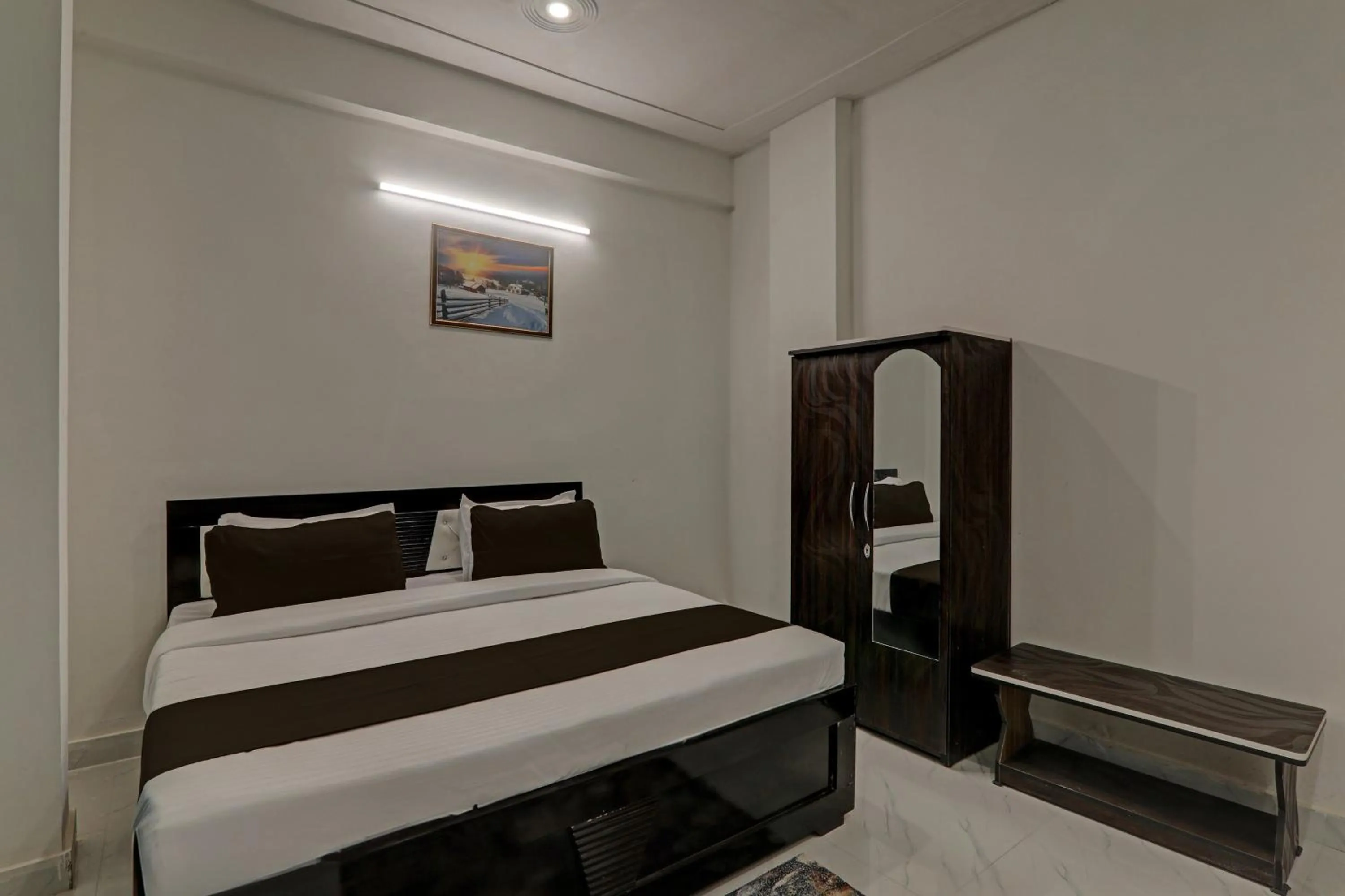 Bedroom, Bed in Hotel O Aanandwan Palace