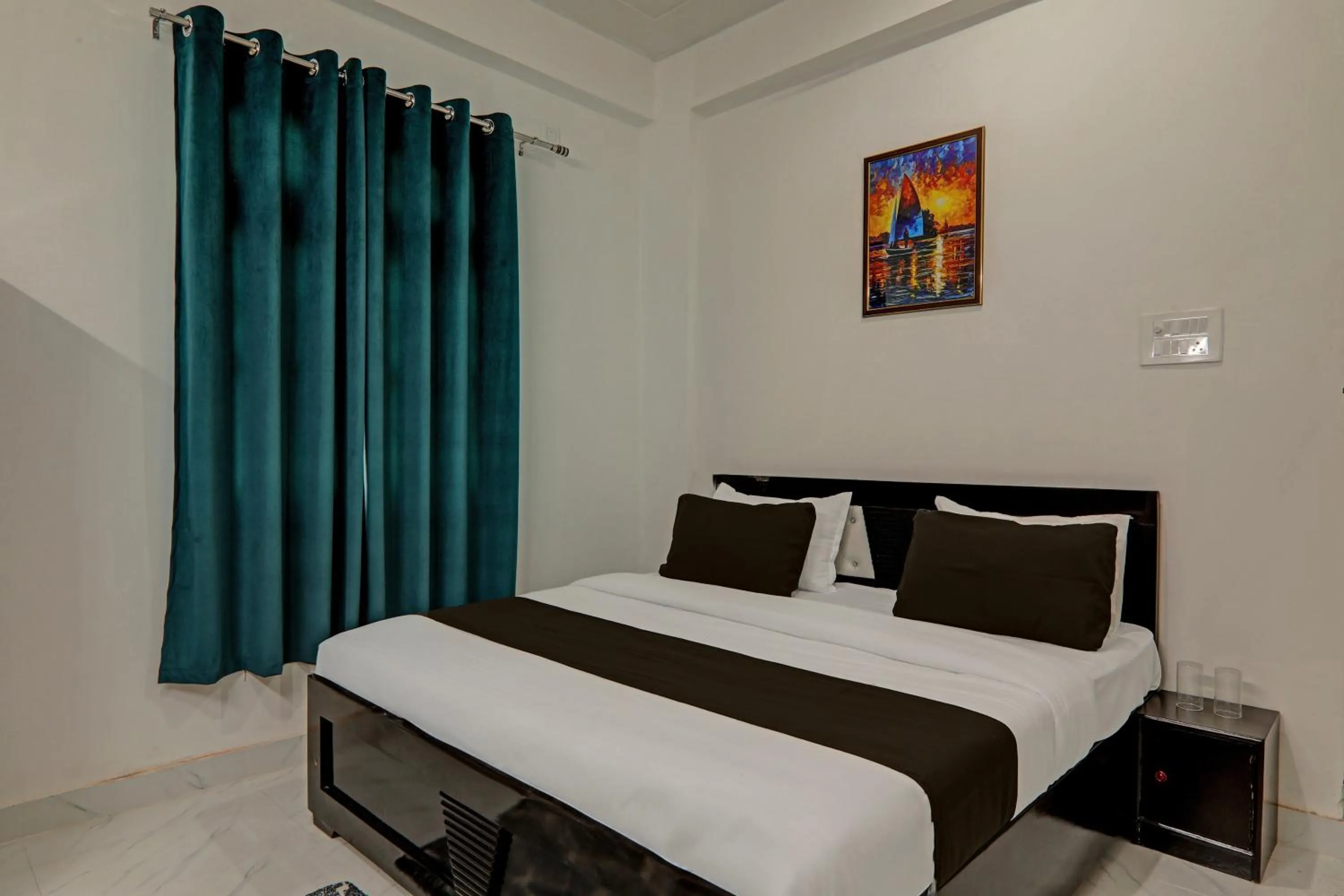 Bedroom, Bed in Hotel O Aanandwan Palace