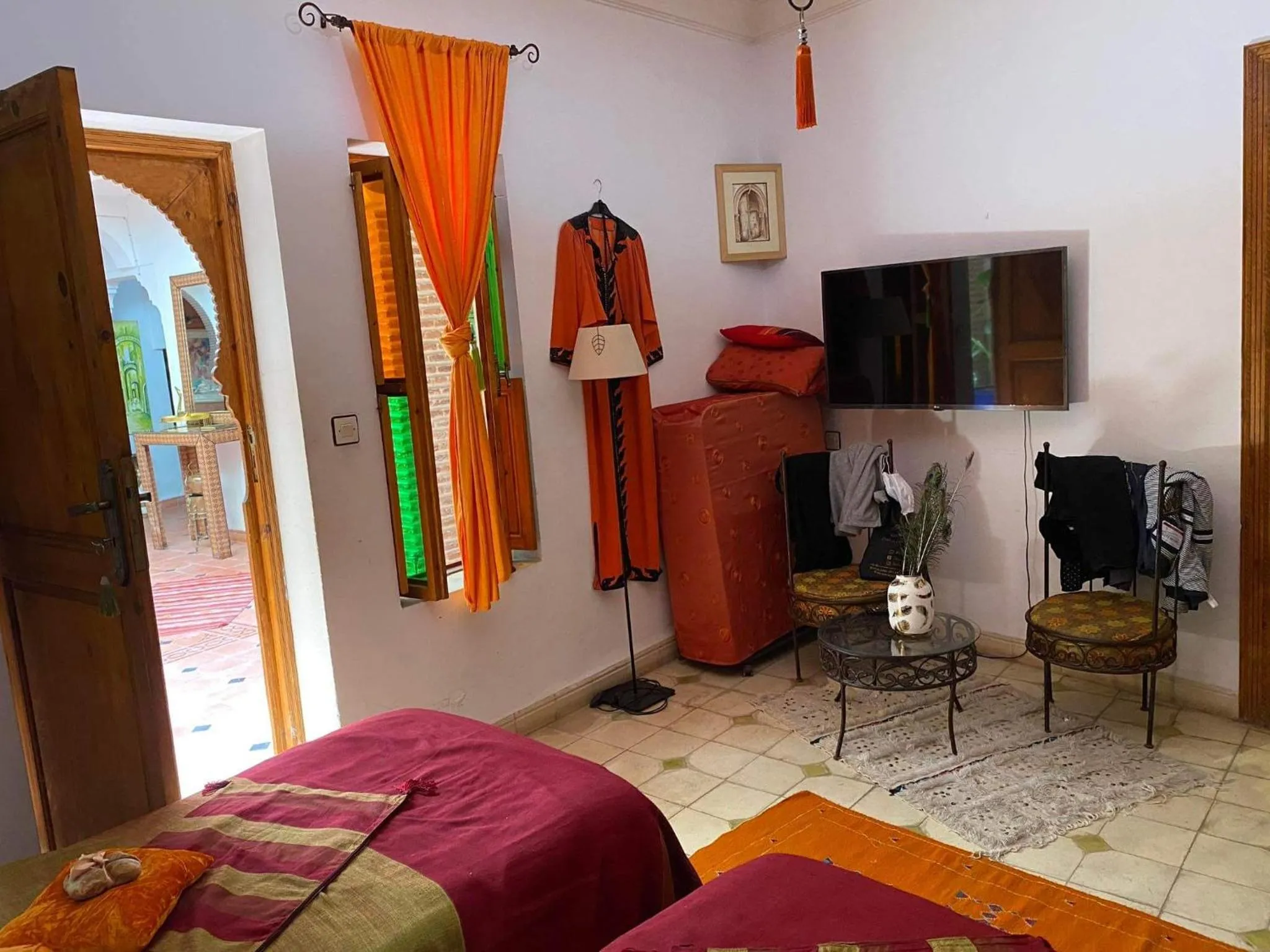 Bed in Riad Aquarelle By GE