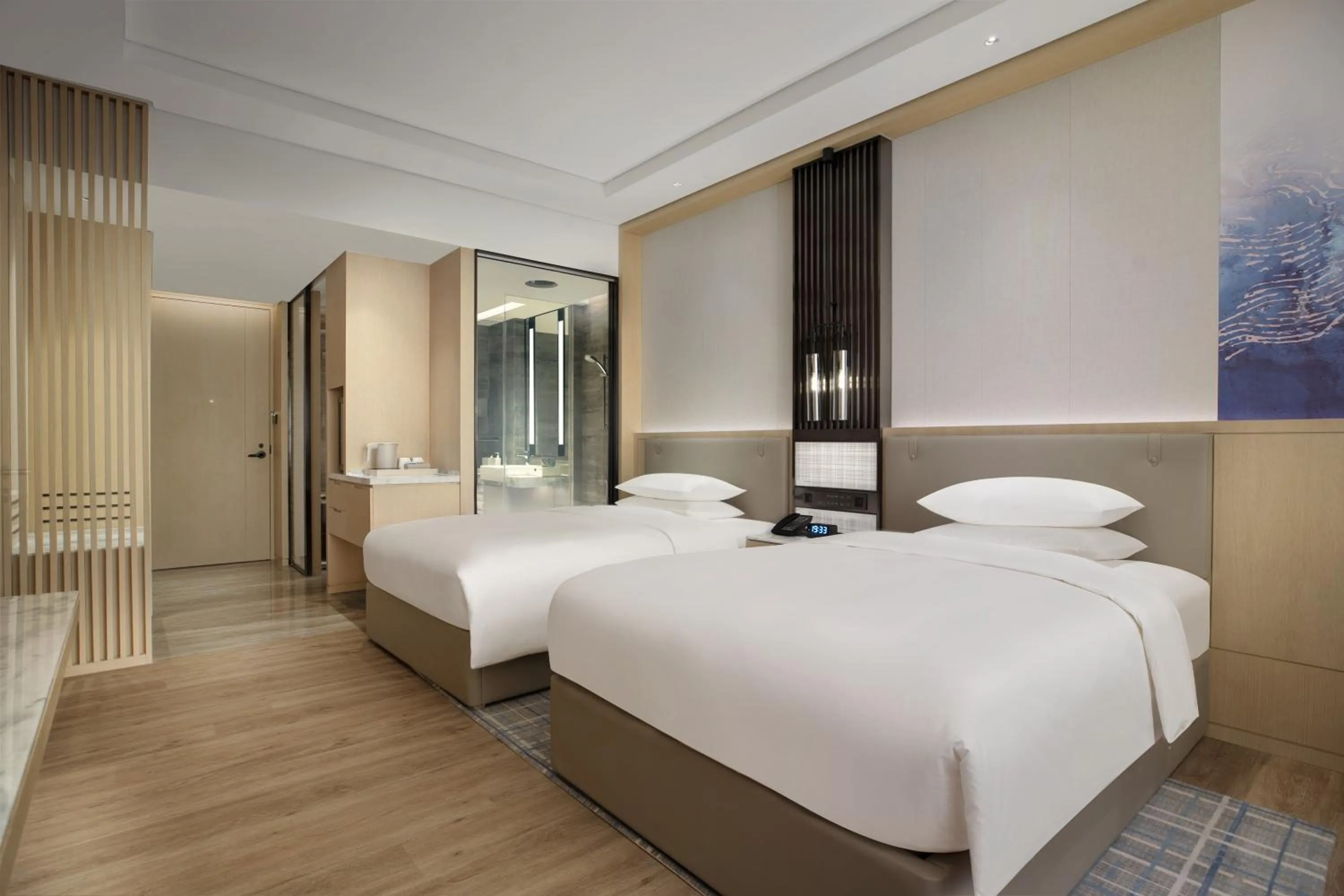 Photo of the whole room, Bed in Courtyard by Marriott Shanwei Haifeng