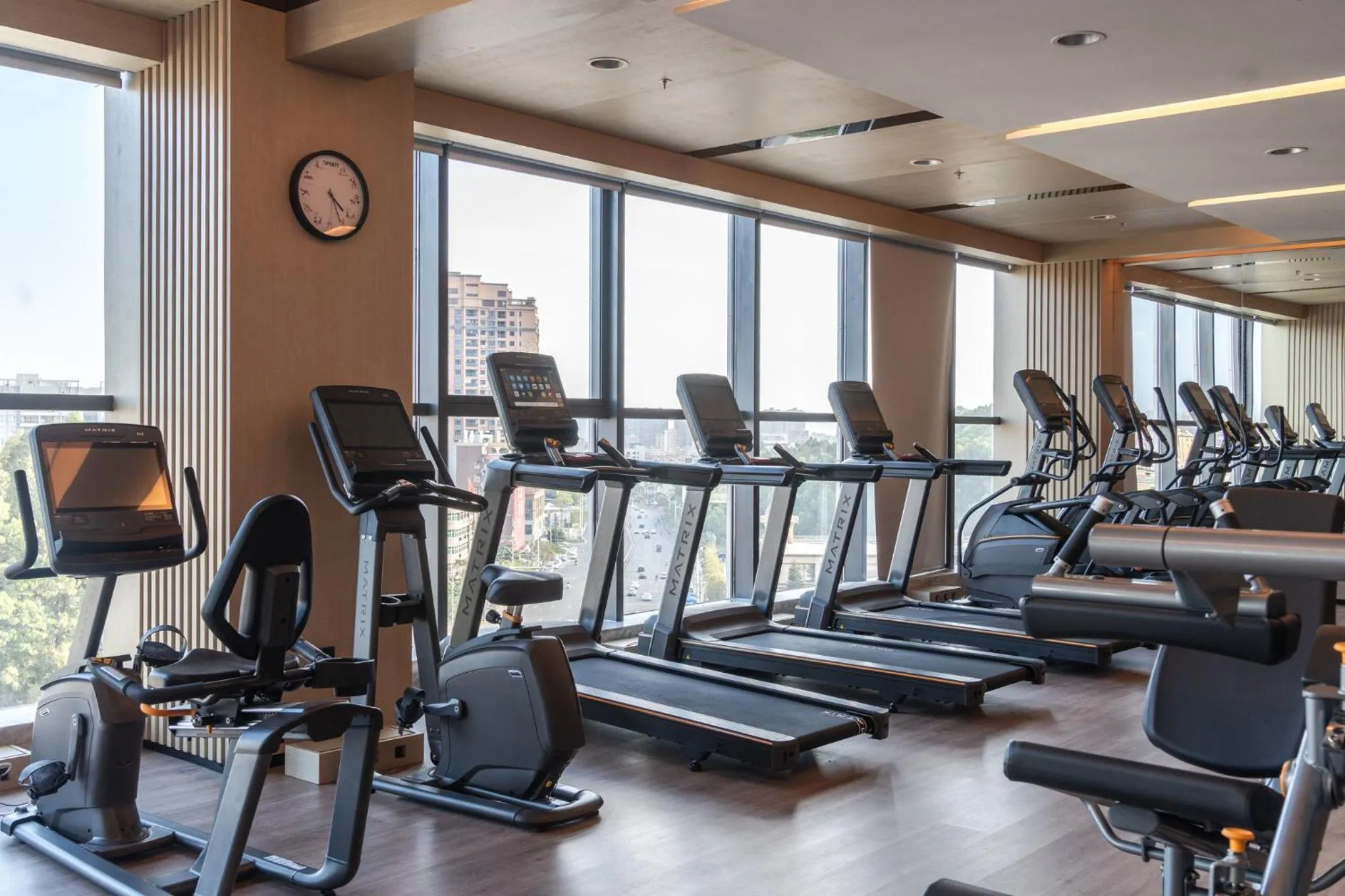 Fitness centre/facilities in Courtyard by Marriott Shanwei Haifeng