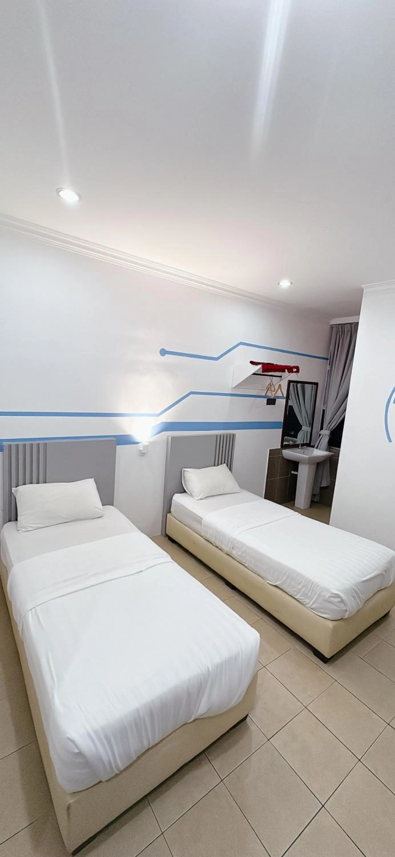 Bedroom, Bed in One Stop Hotel Ipoh