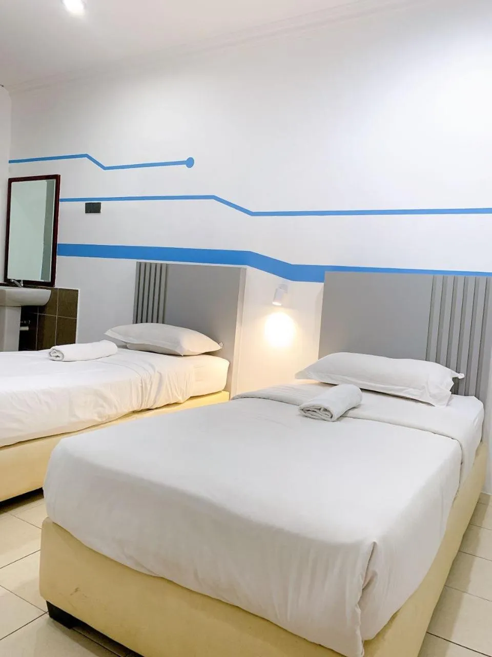 Bedroom, Bed in One Stop Hotel Ipoh