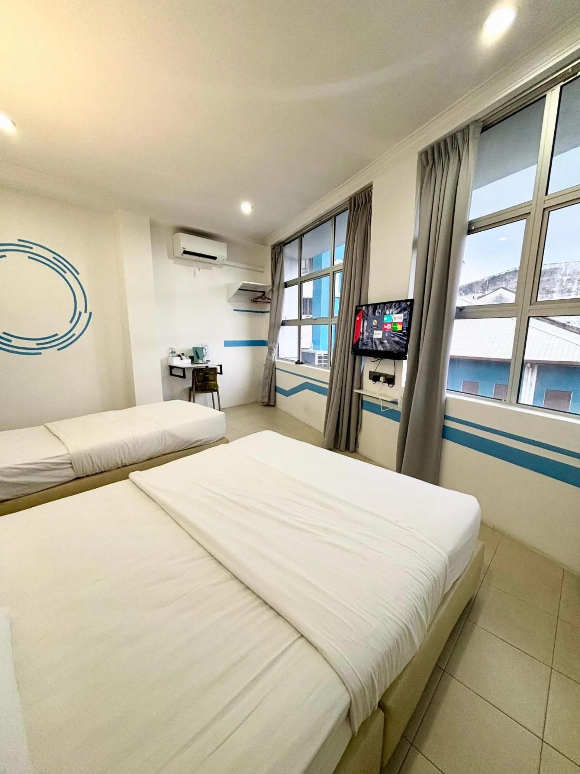 Bed in One Stop Hotel Ipoh