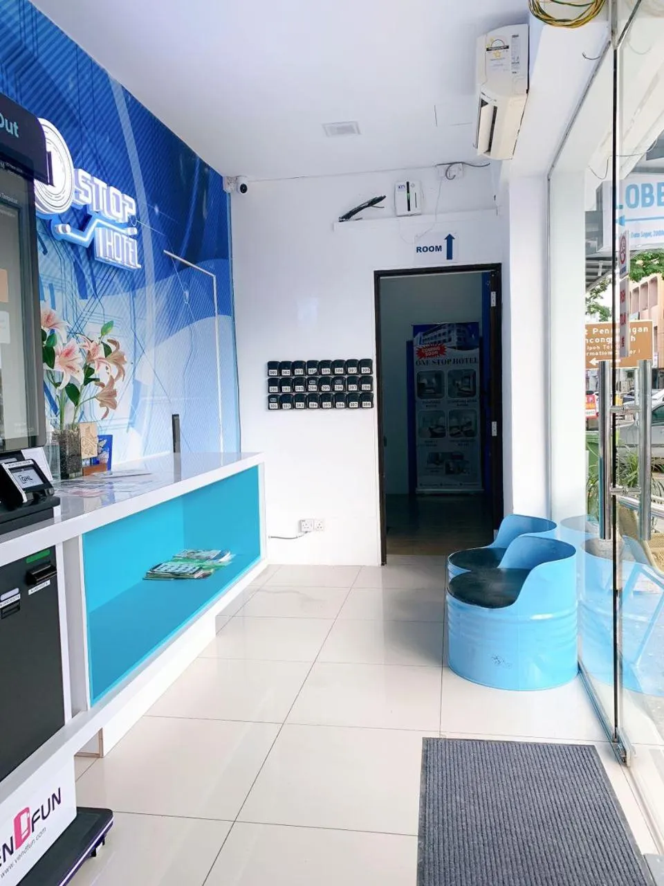 Lobby or reception in One Stop Hotel Ipoh