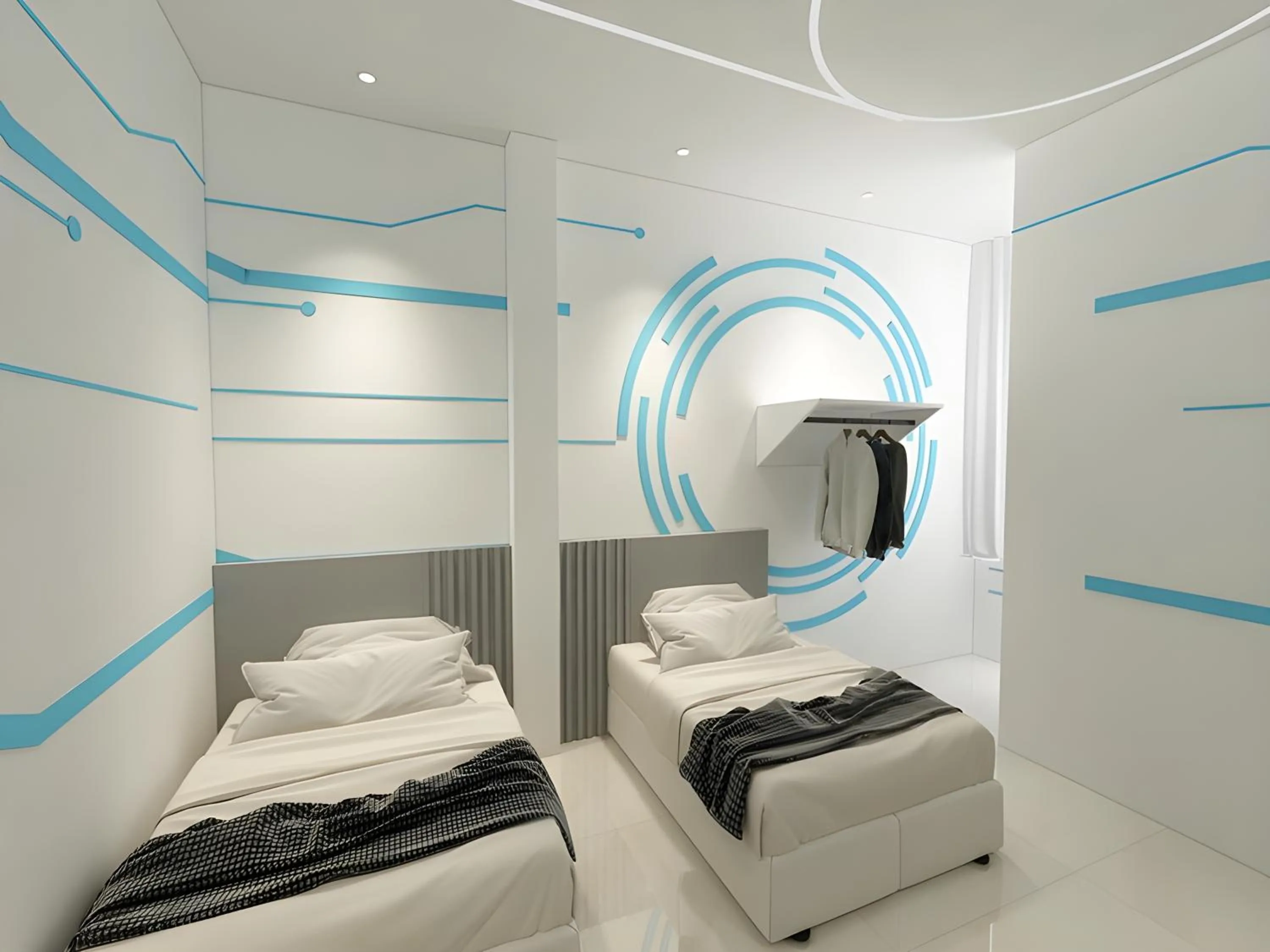 Bedroom, Bed in One Stop Hotel Ipoh