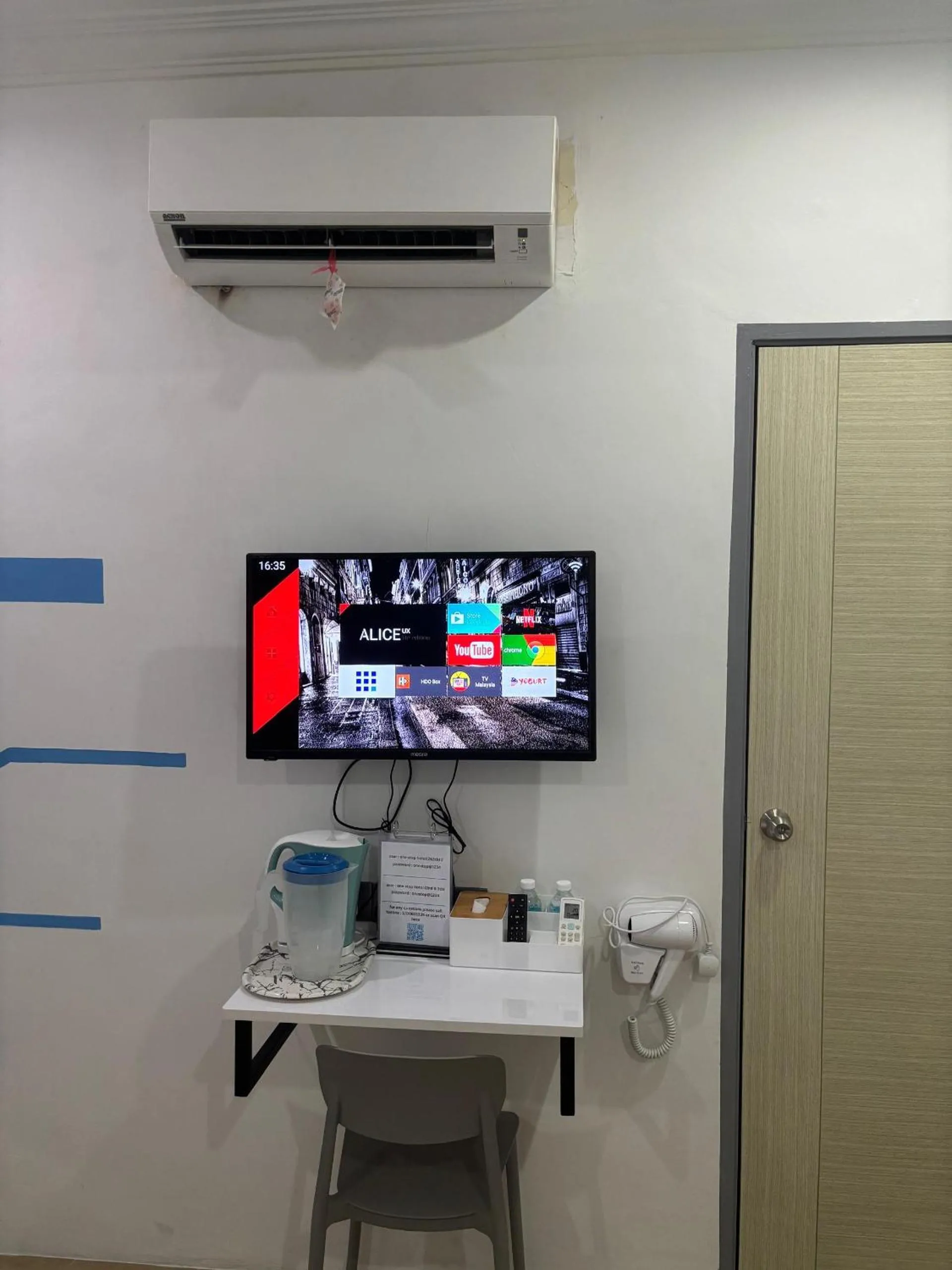 TV and multimedia in One Stop Hotel Ipoh