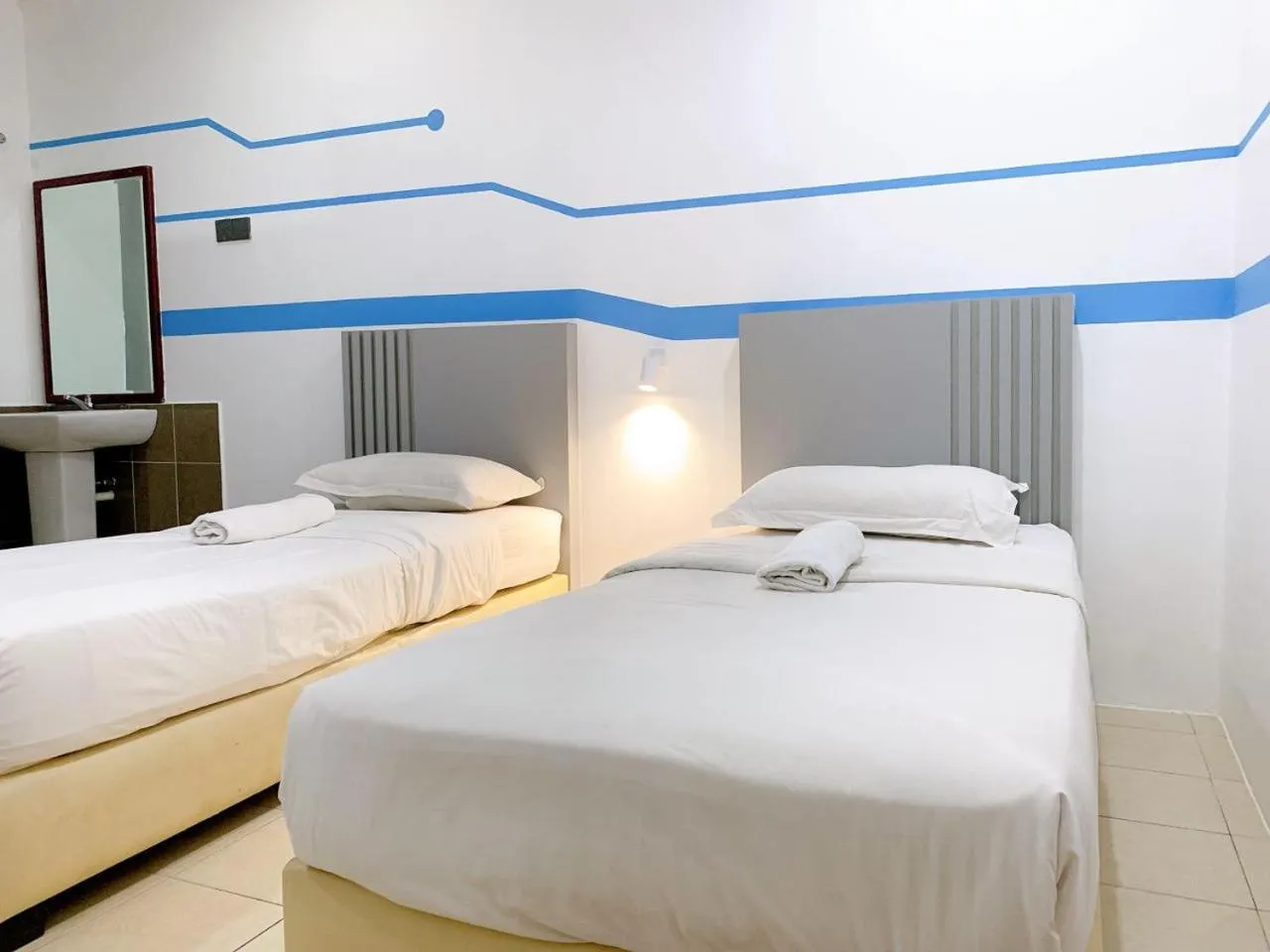 Bedroom, Bed in One Stop Hotel Ipoh