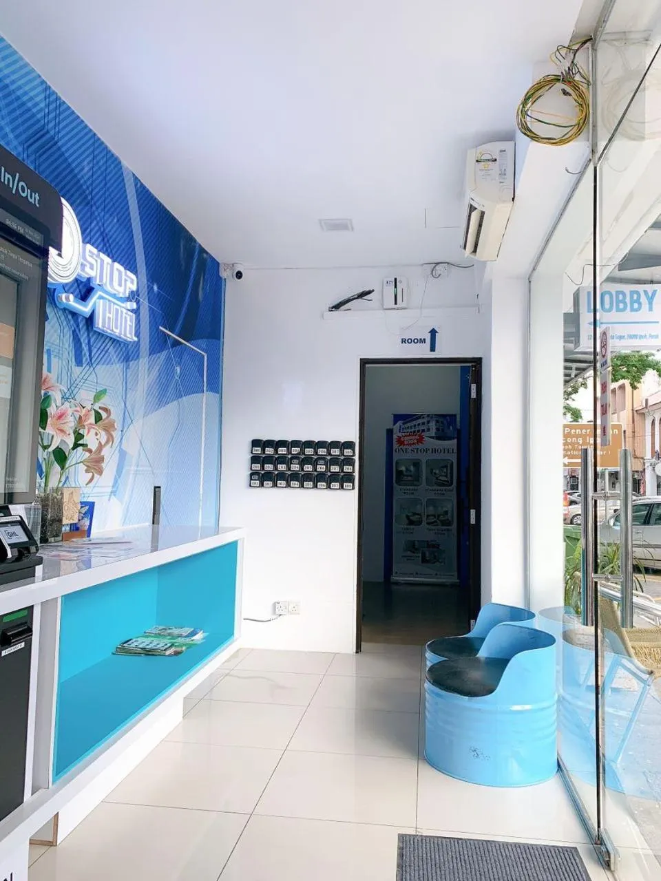 Lobby or reception in One Stop Hotel Ipoh