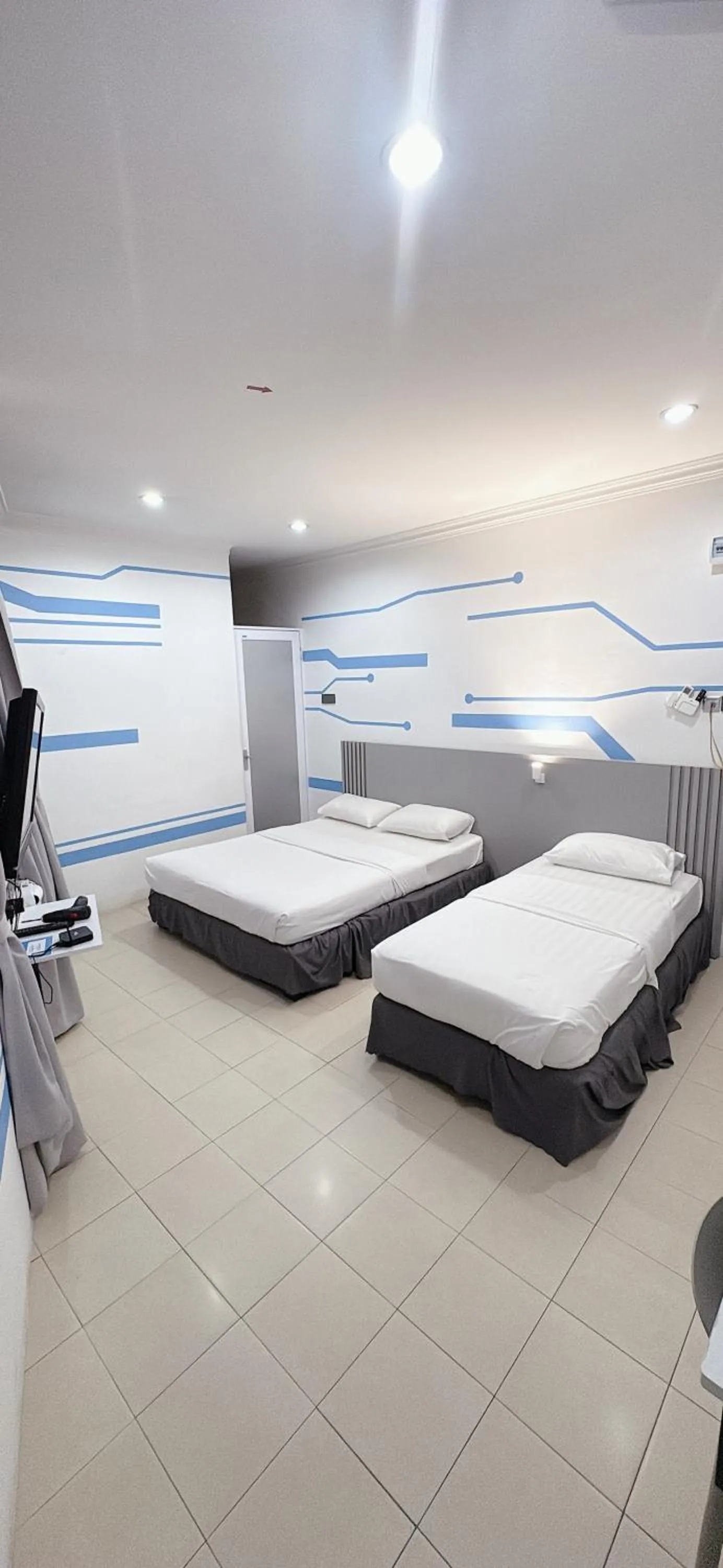 Bedroom, Bed in One Stop Hotel Ipoh