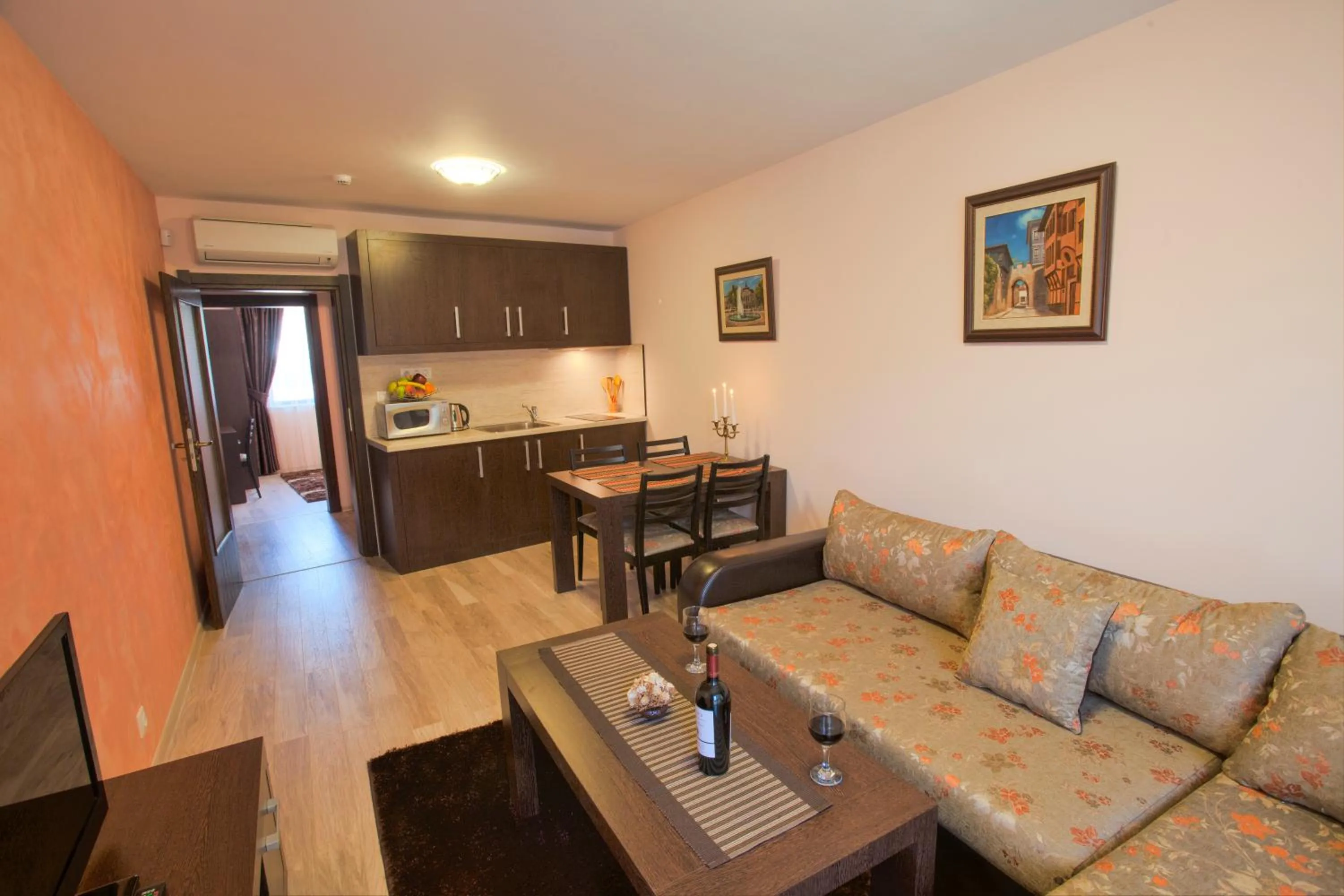 Living room in Old Plovdiv House in Kapana Area