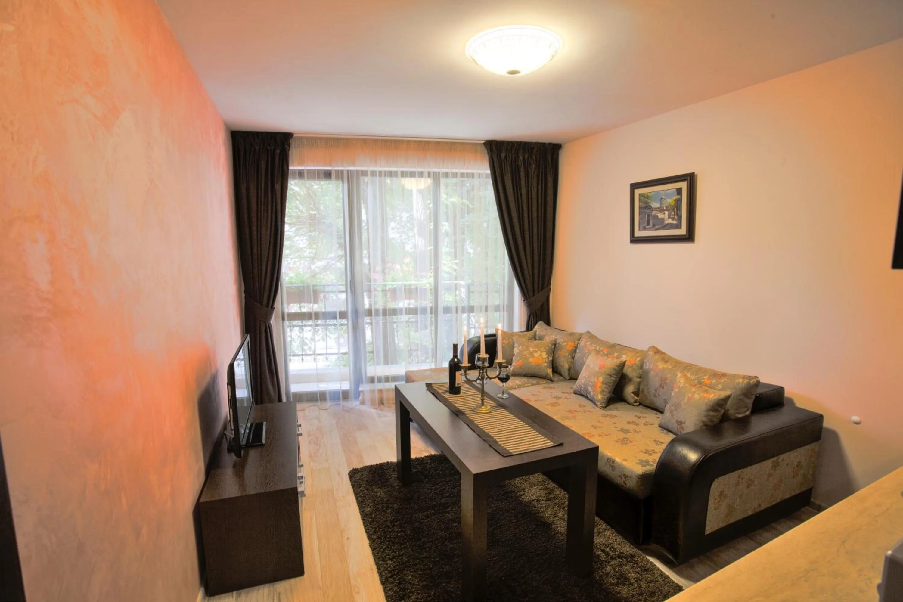 Living room in Old Plovdiv House in Kapana Area