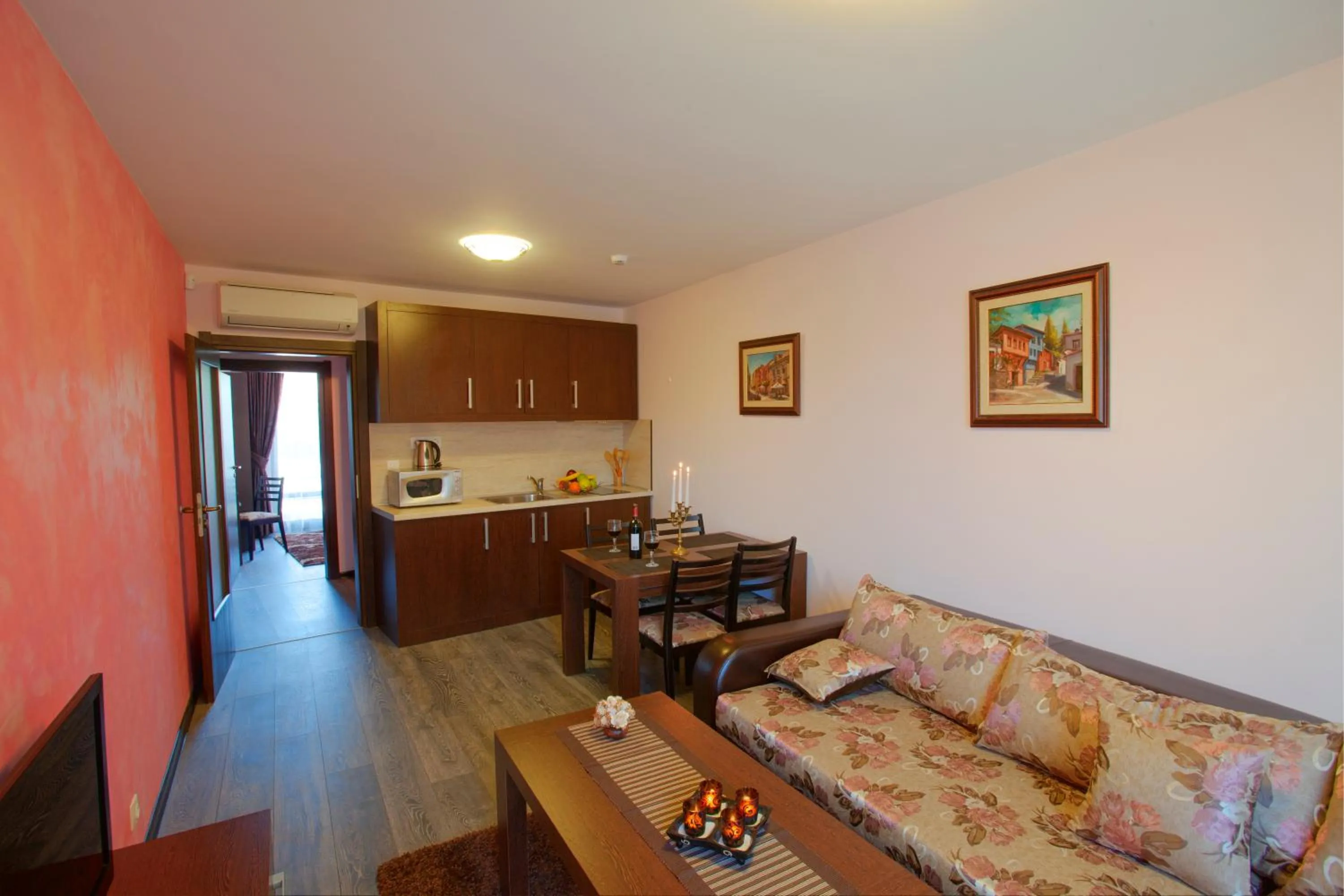 Living room in Old Plovdiv House in Kapana Area