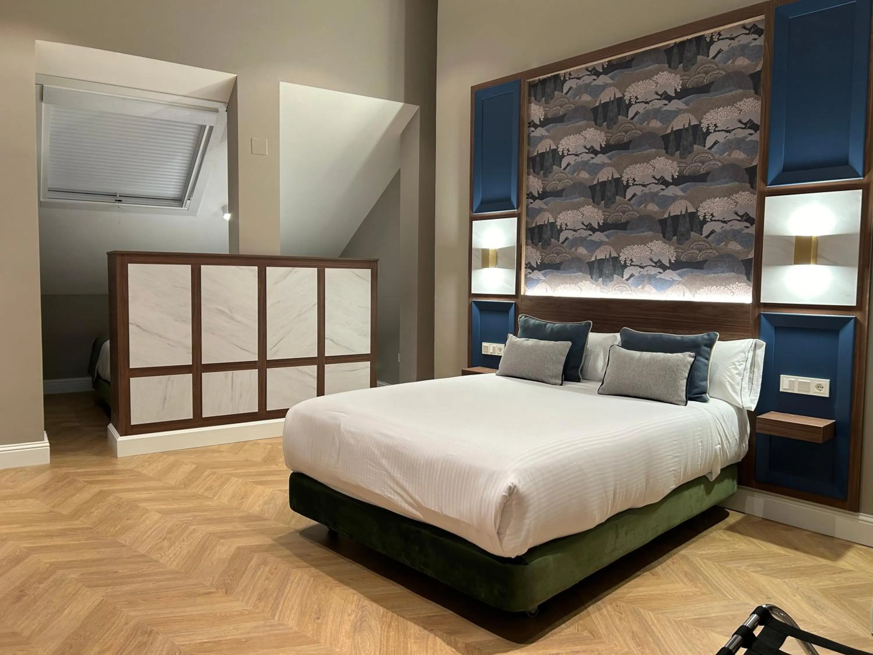 Bedroom, Bed in BiBo Suites Palacio de Portago