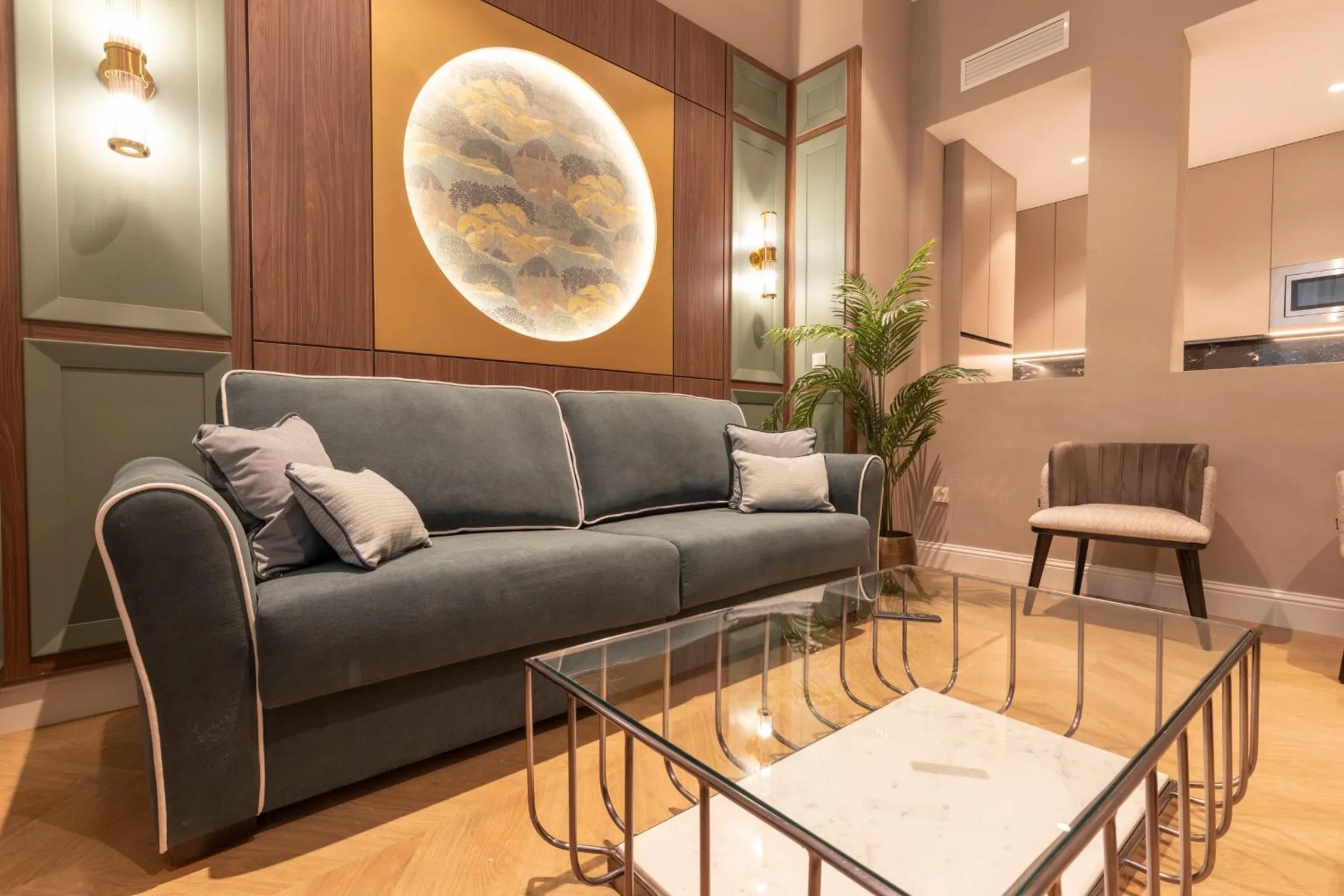 Living room in BiBo Suites Palacio de Portago