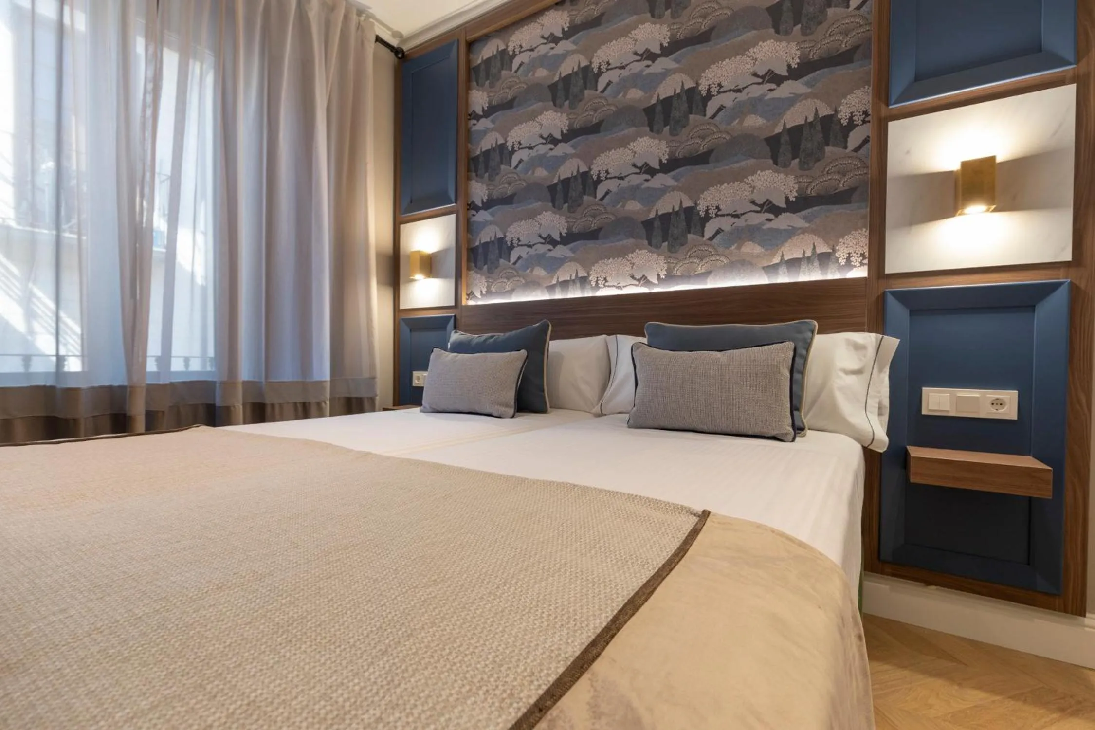 Bed in BiBo Suites Palacio de Portago