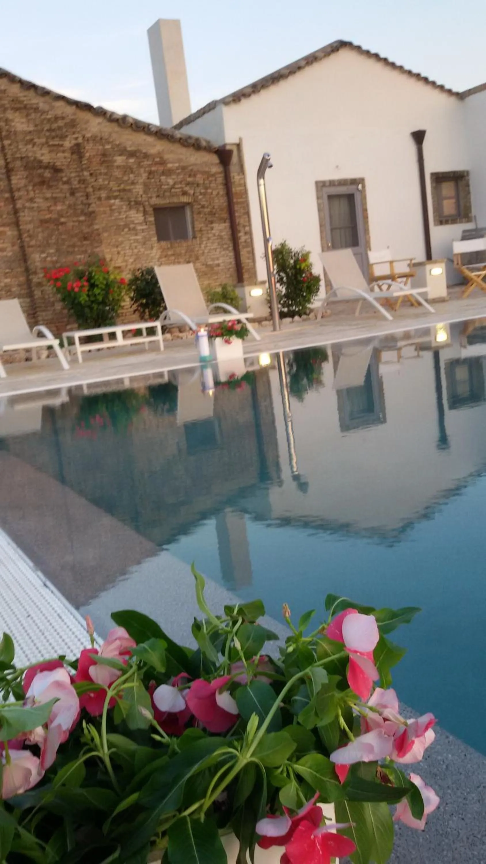 Pool view in Masseria Celentano Relais & Agriturismo