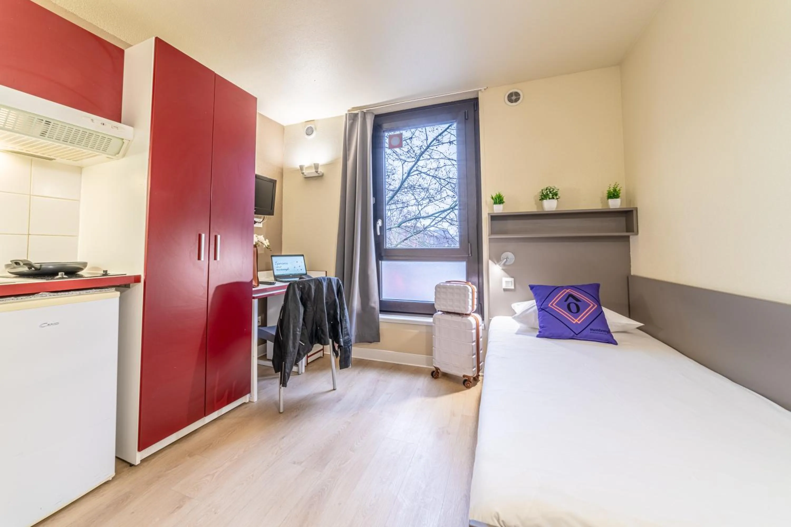 Single Room - single occupancy in Montempô Appart'Hôtel Strasbourg