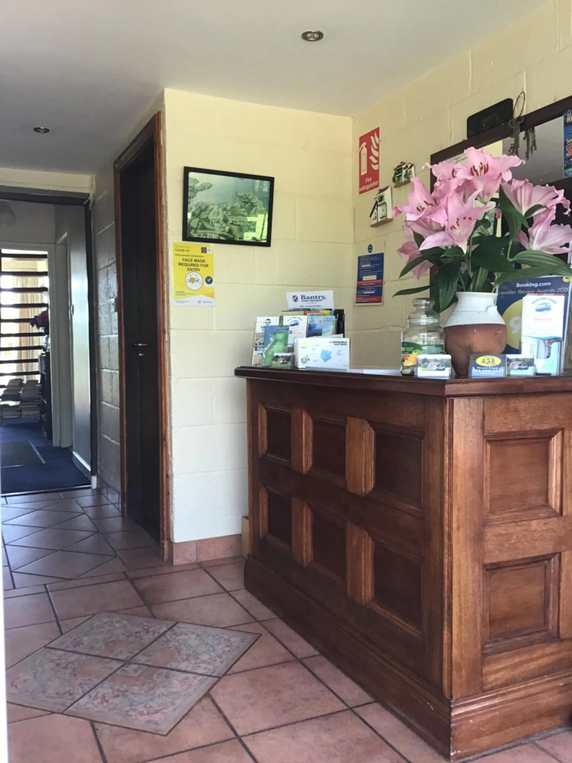 Lobby or reception in Aran Lodge