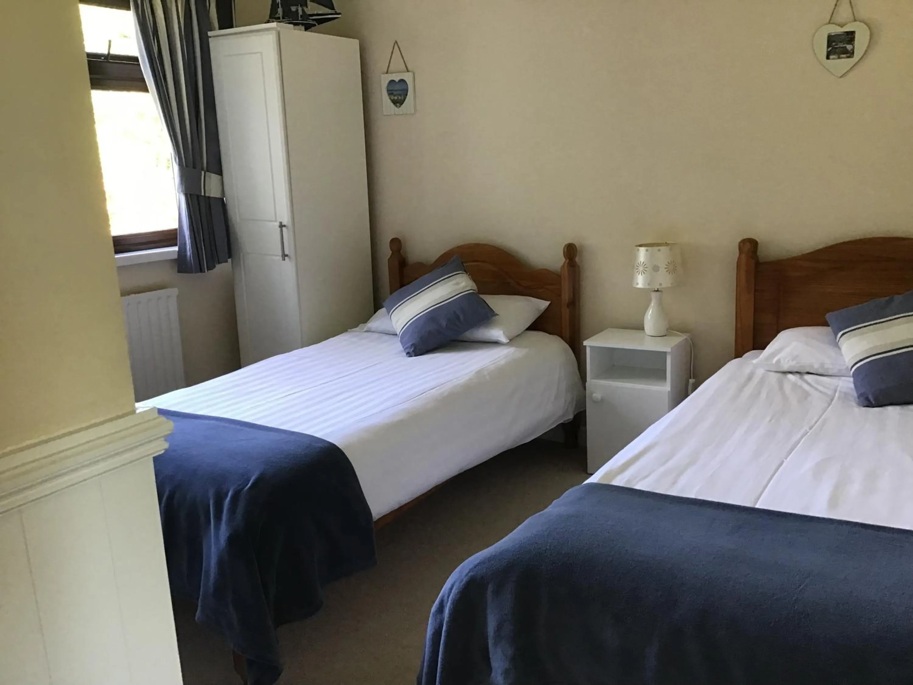 Garden view in Aran Lodge