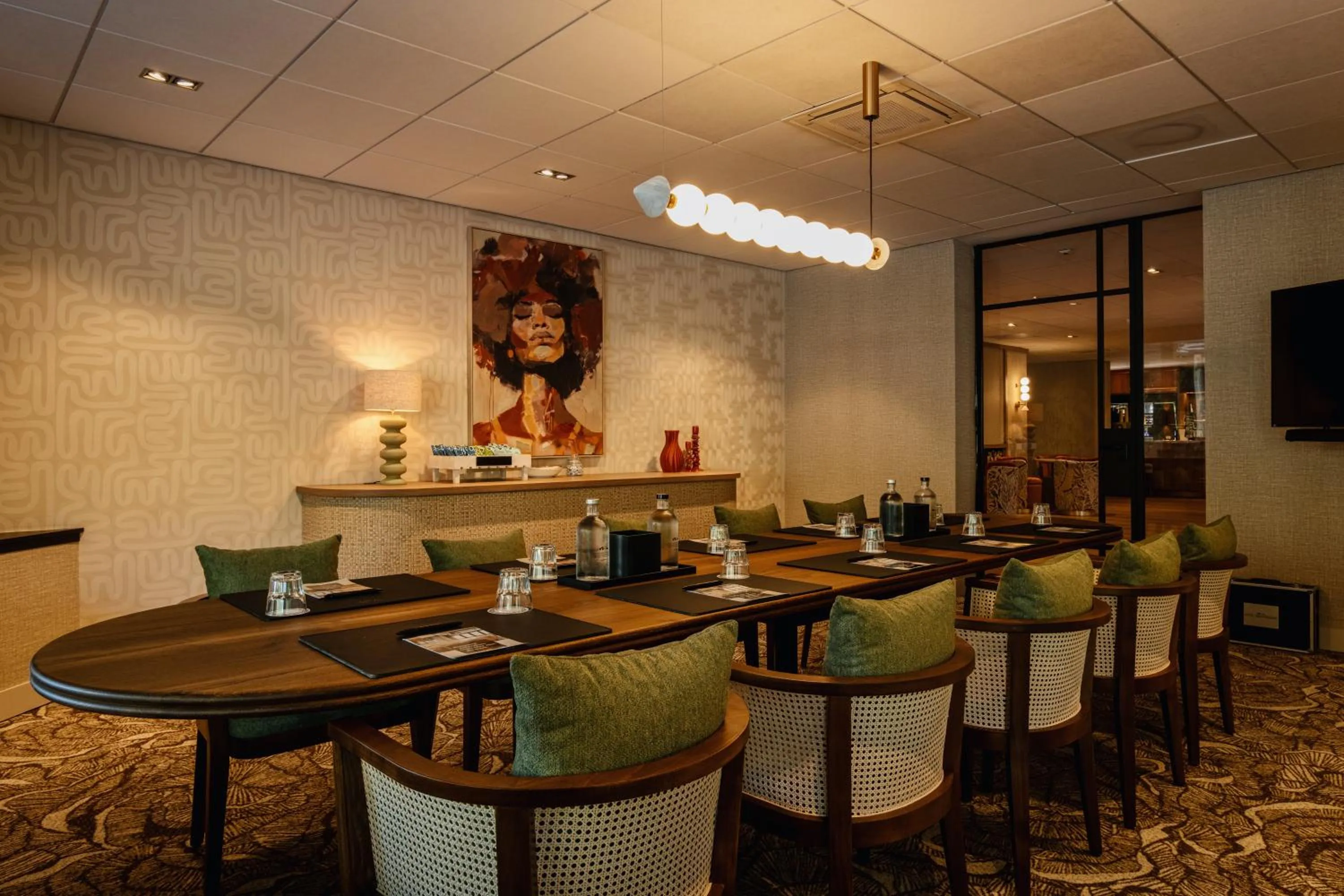 Meeting/conference room in Van Der Valk Hotel Rotterdam Nieuwerkerk