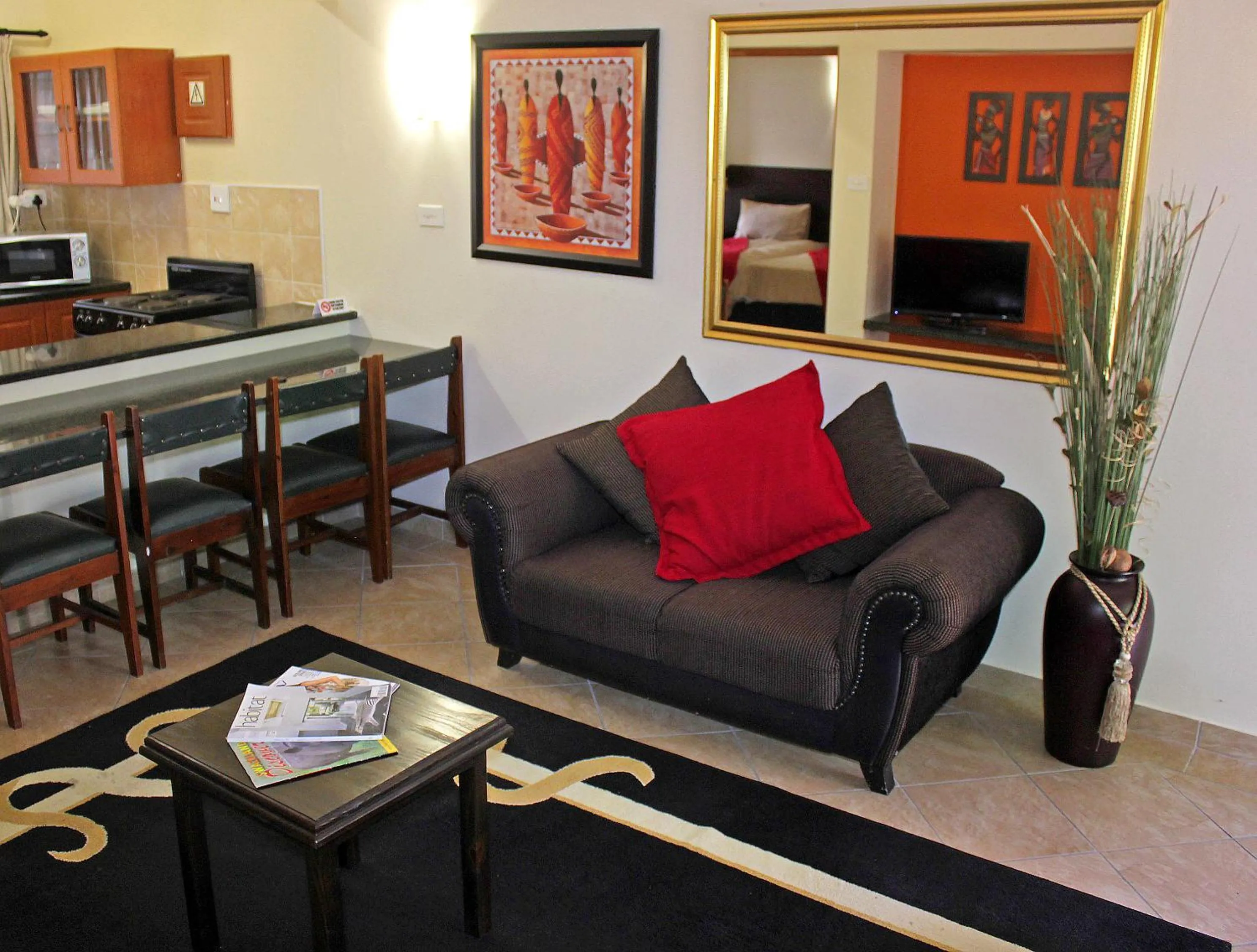 Dining area in Shonalanga Lodge