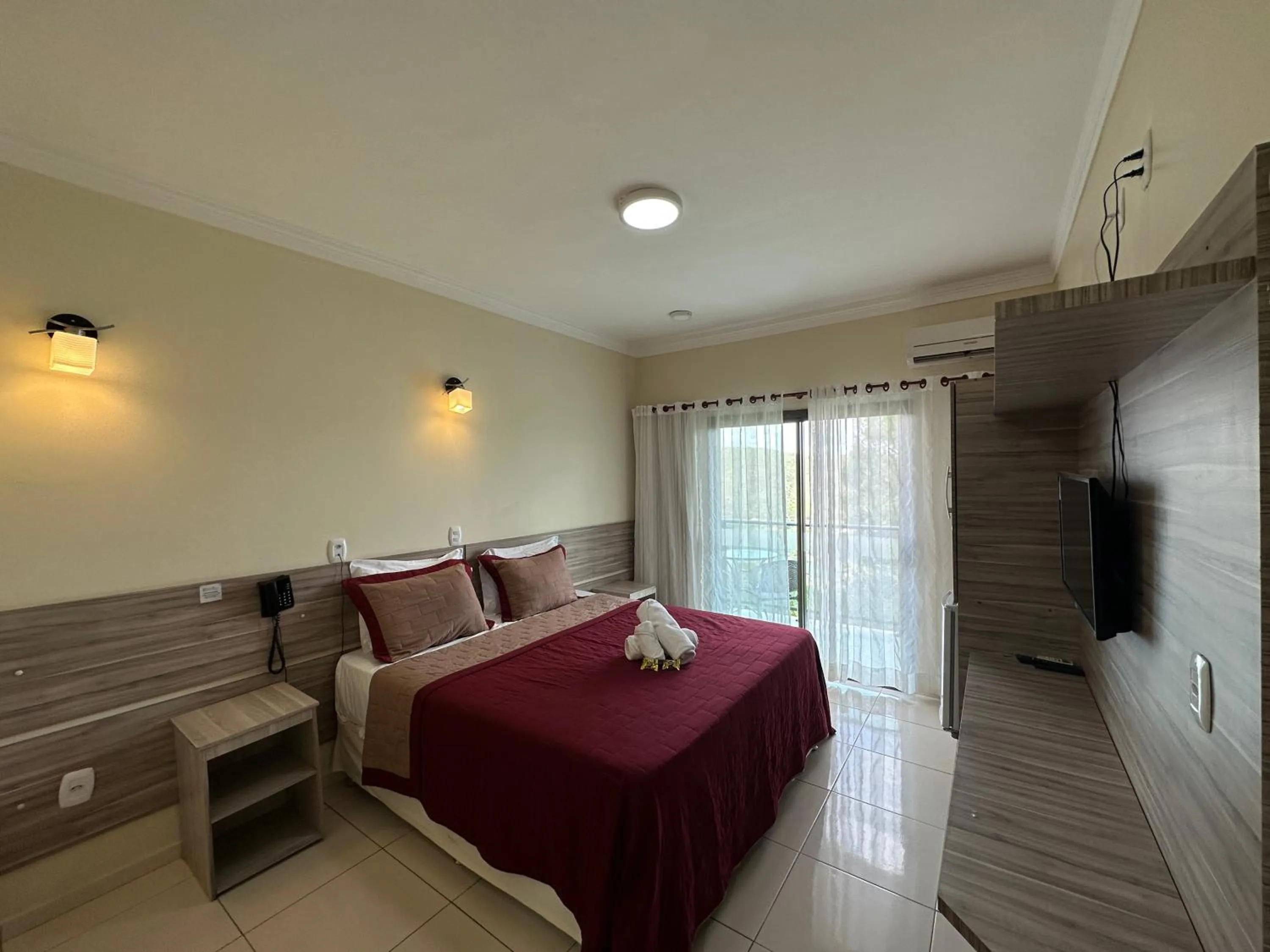 Bed in Hotel Aconchego do Velho Chico