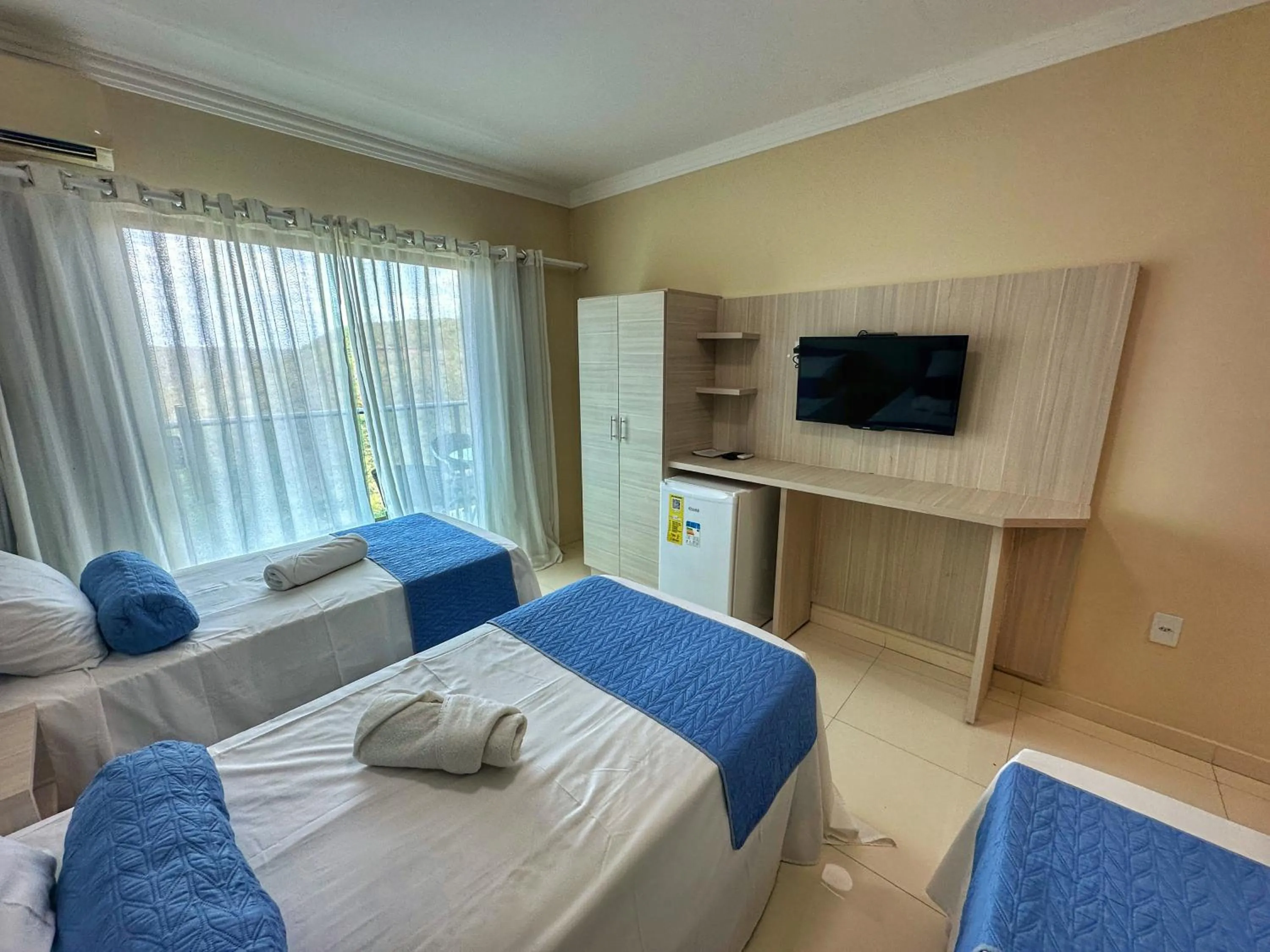 Bed in Hotel Aconchego do Velho Chico