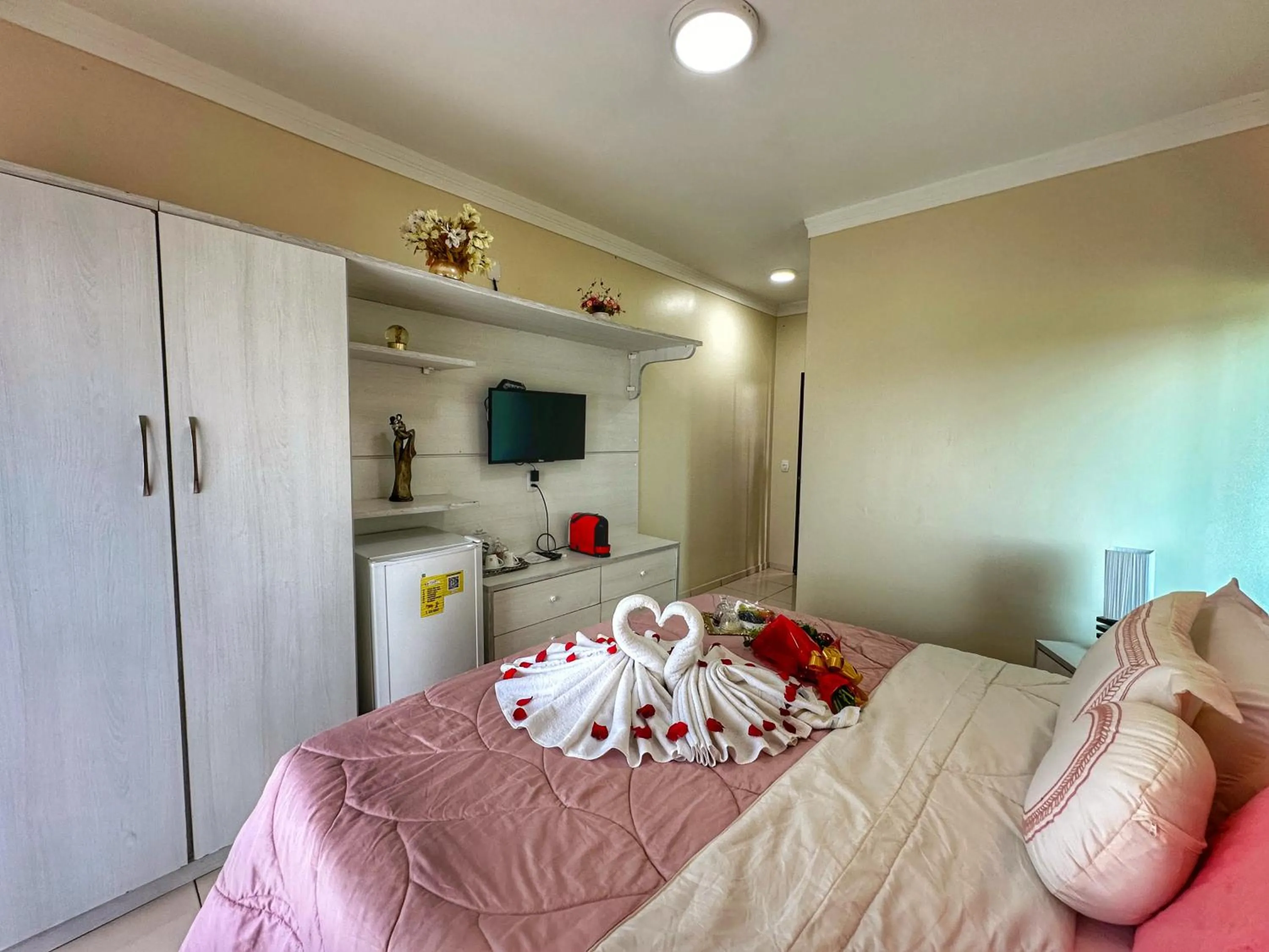 Bed in Hotel Aconchego do Velho Chico