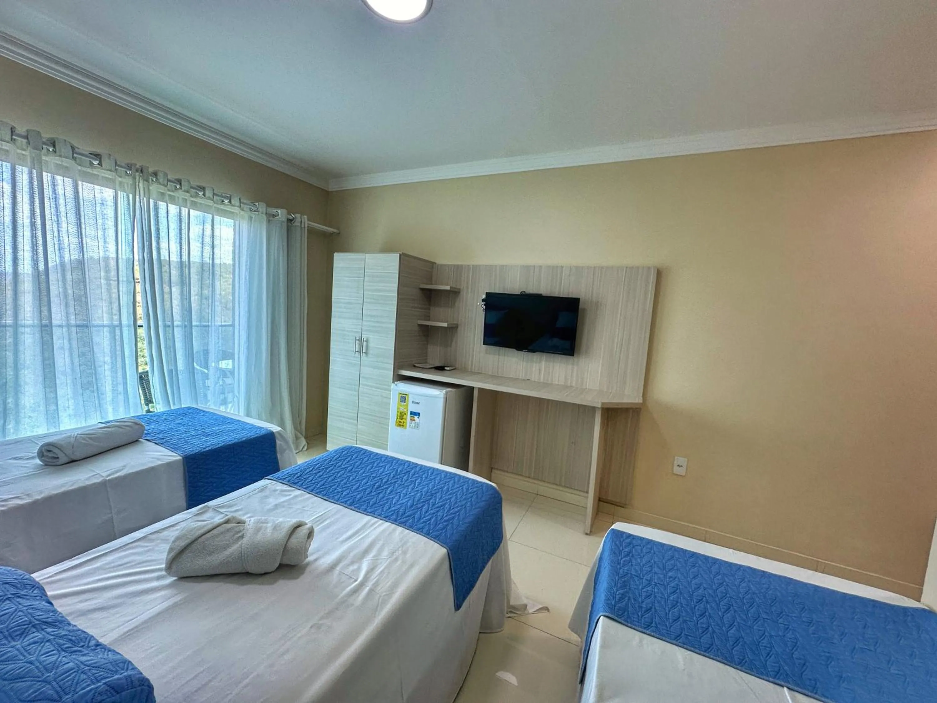 Bed in Hotel Aconchego do Velho Chico