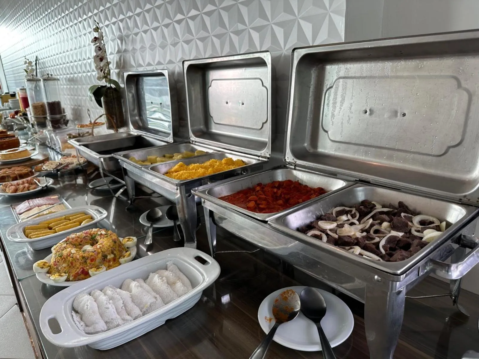 Breakfast in Hotel Aconchego do Velho Chico