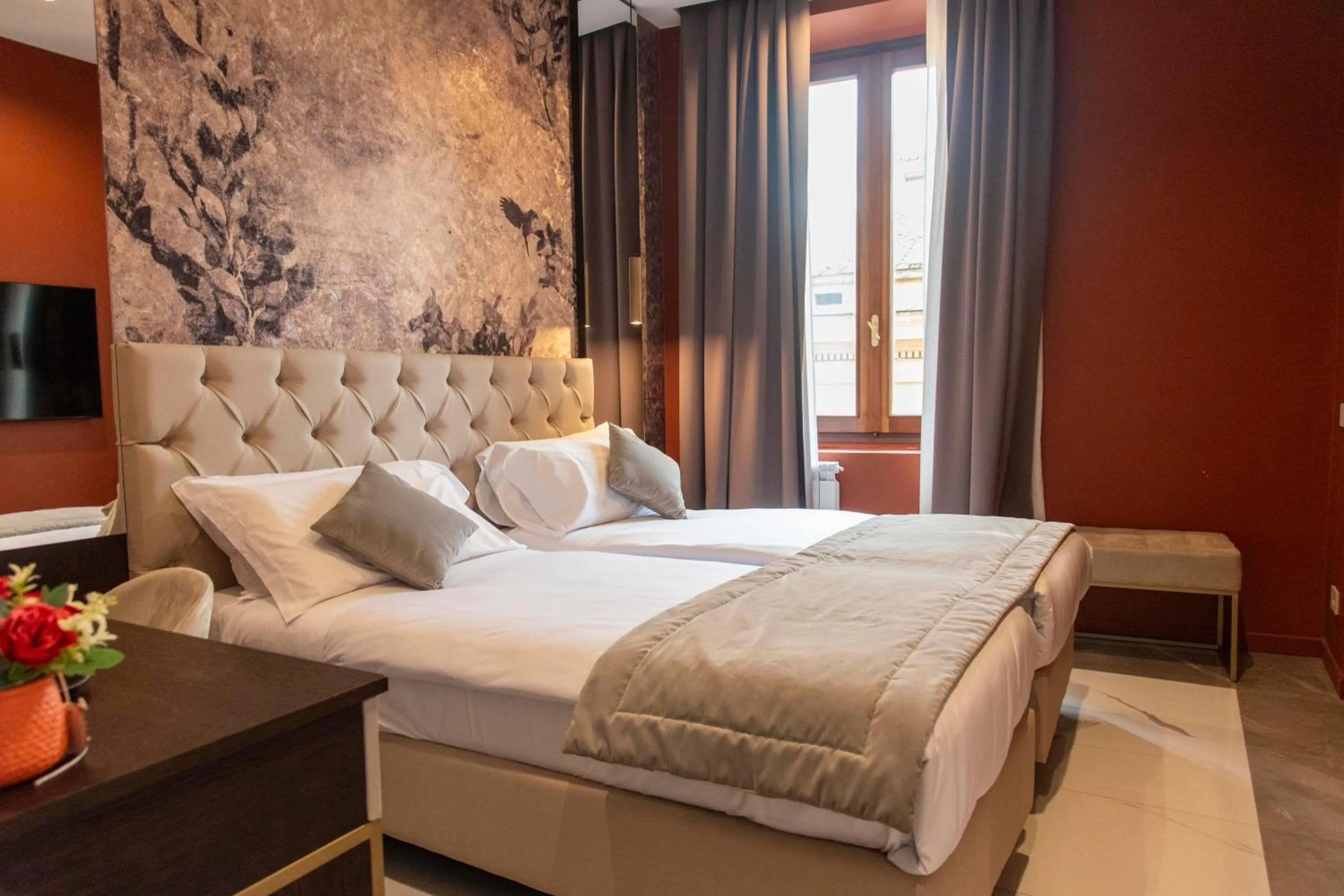 Bed in Adelaide Suite Dreams