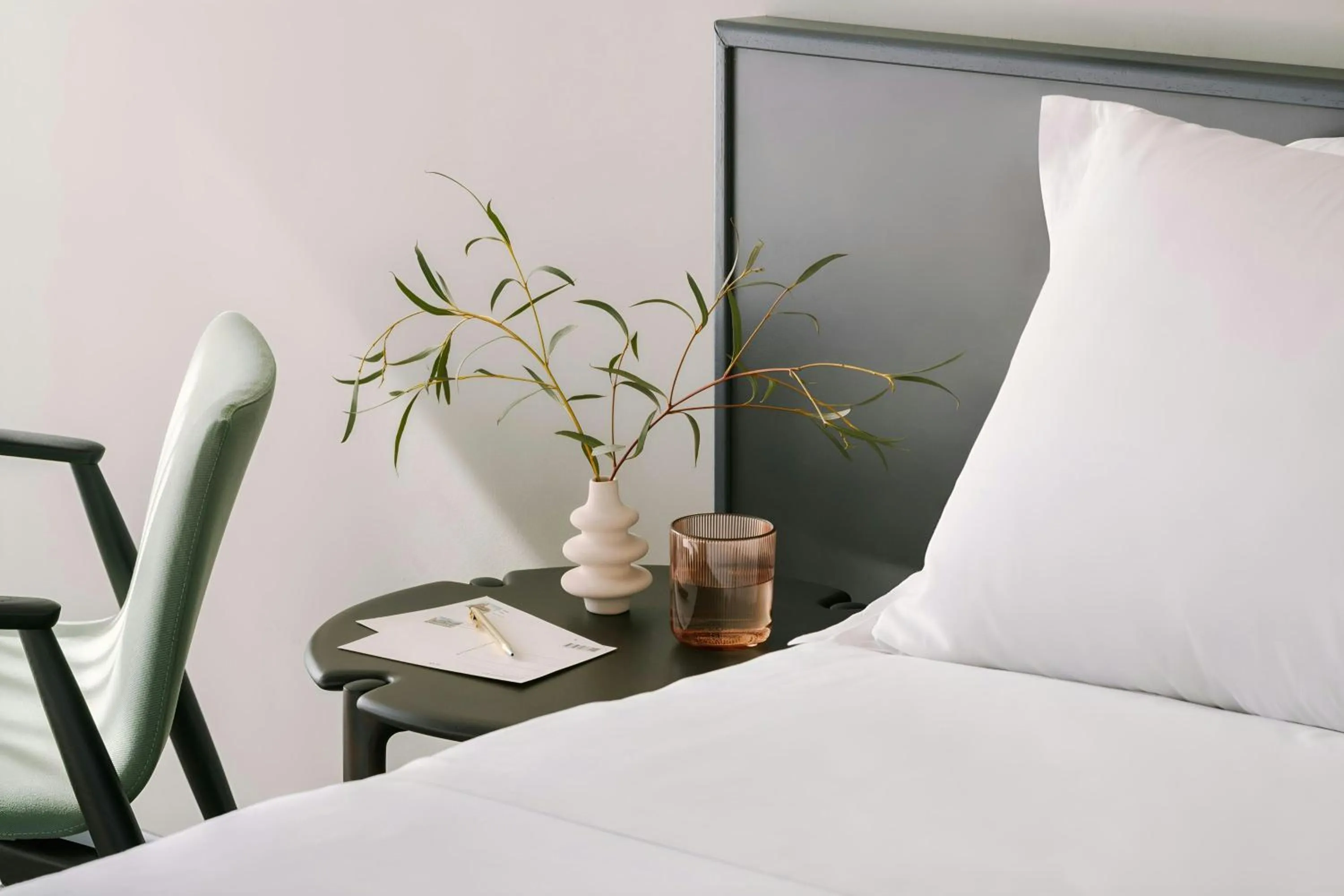 Bedroom, Bed in Testaccio Hotel, Sonder Hotel by Marriott Bonvoy