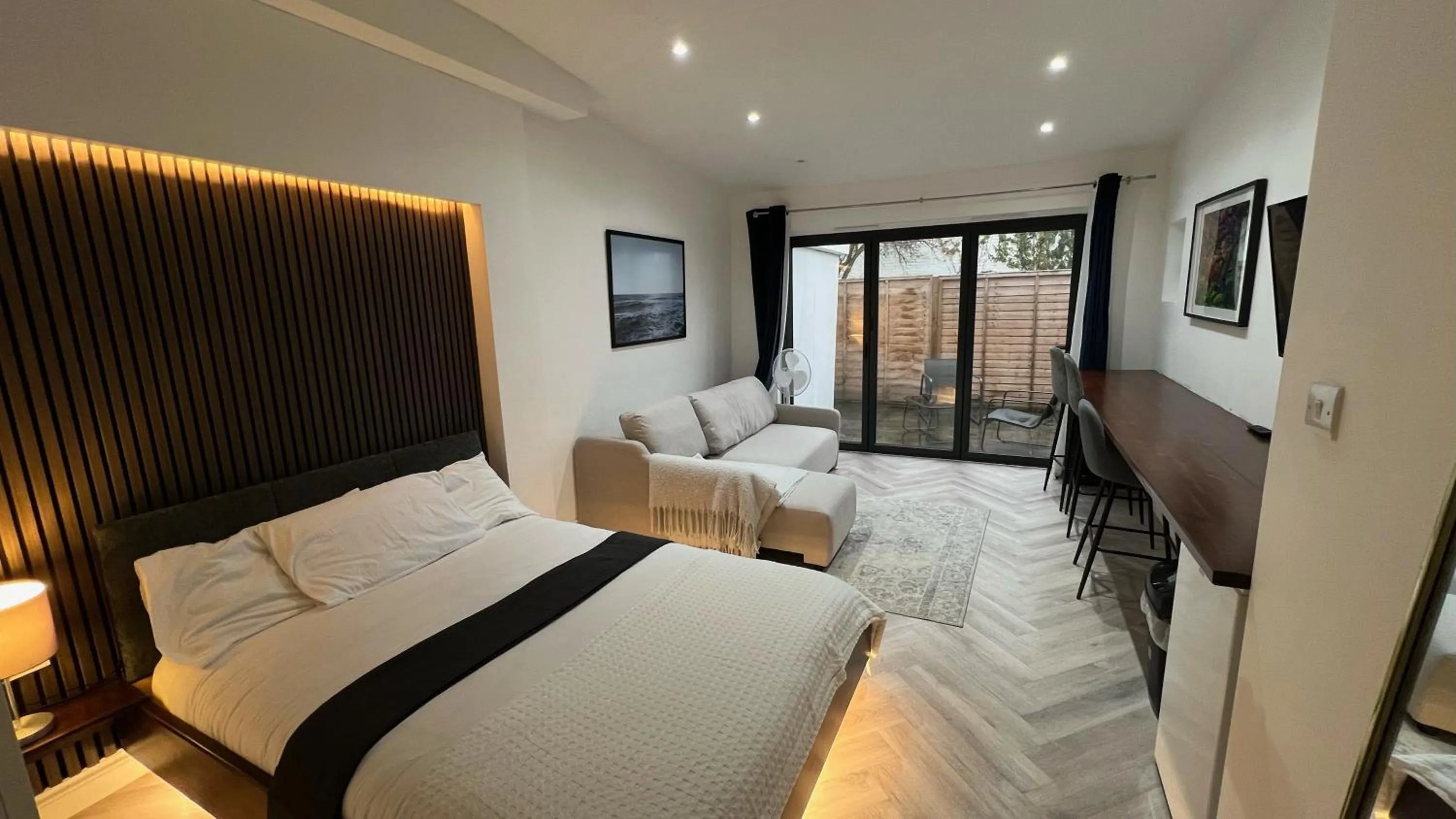 Bed in London Studios and Suites