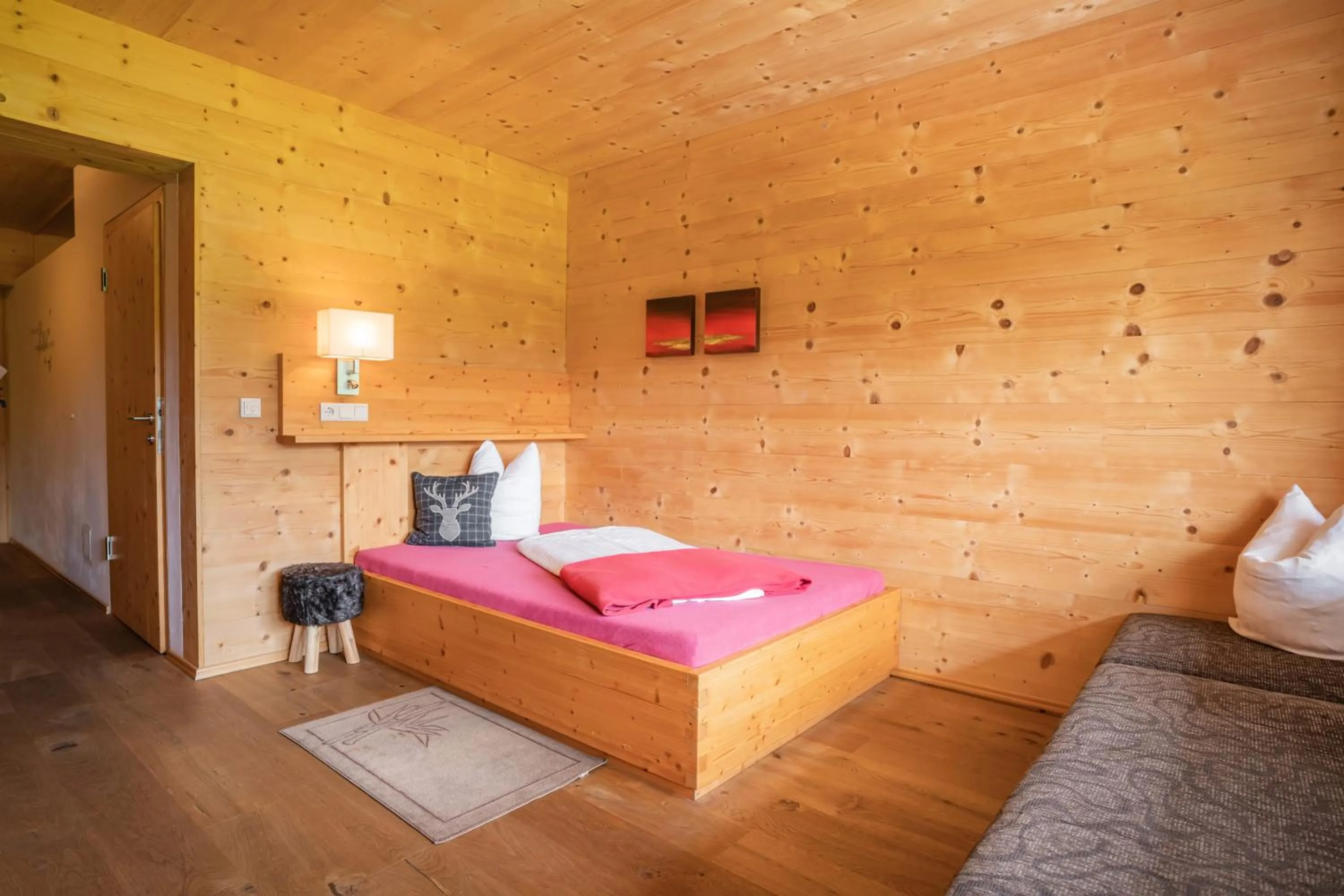 Photo of the whole room, Bed in Zistelberghof
