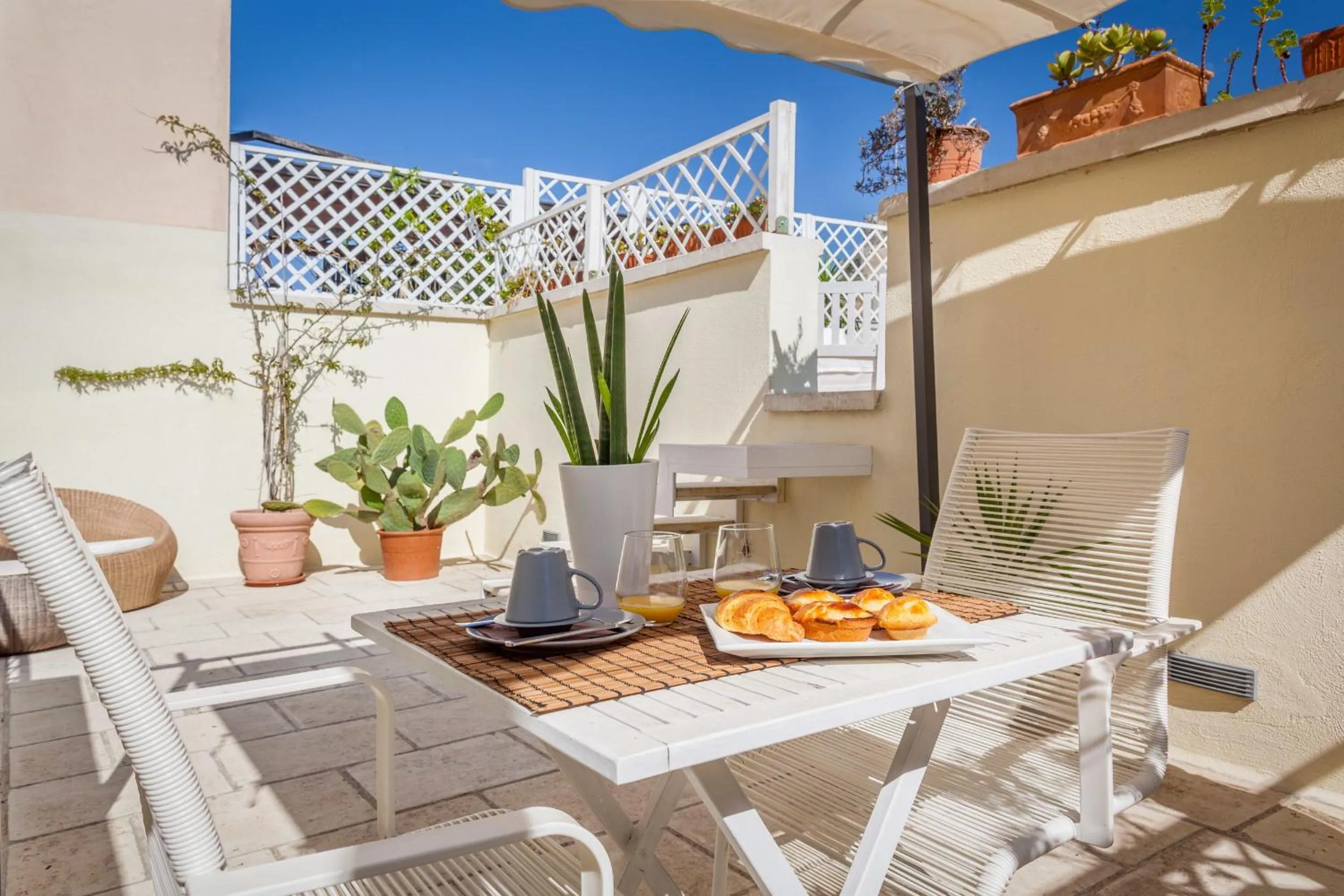 Balcony/Terrace in B&B Corte Dei Taralli