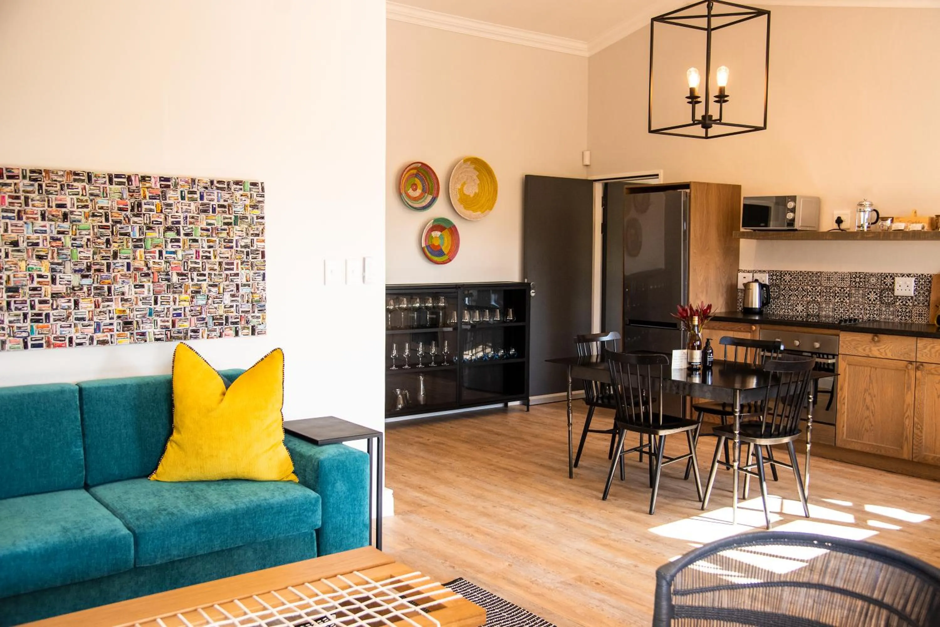 Living room in Boschendal Farm Estate